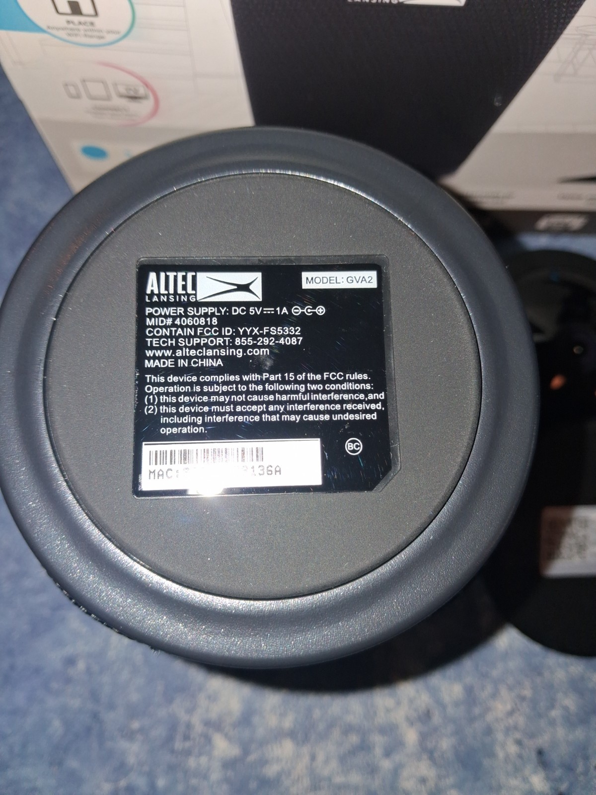 New Altec Lansing Smart Security System – Wi-Fi Camera & Speaker Voice Activated