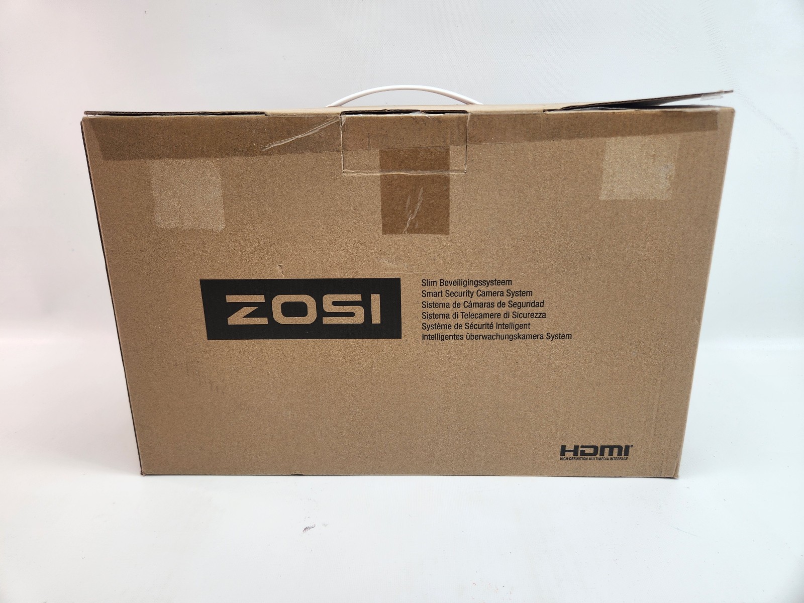 ZOSI 4 Camera Wired Security Bullet Camera System Indoor Outdoor Black 1080P