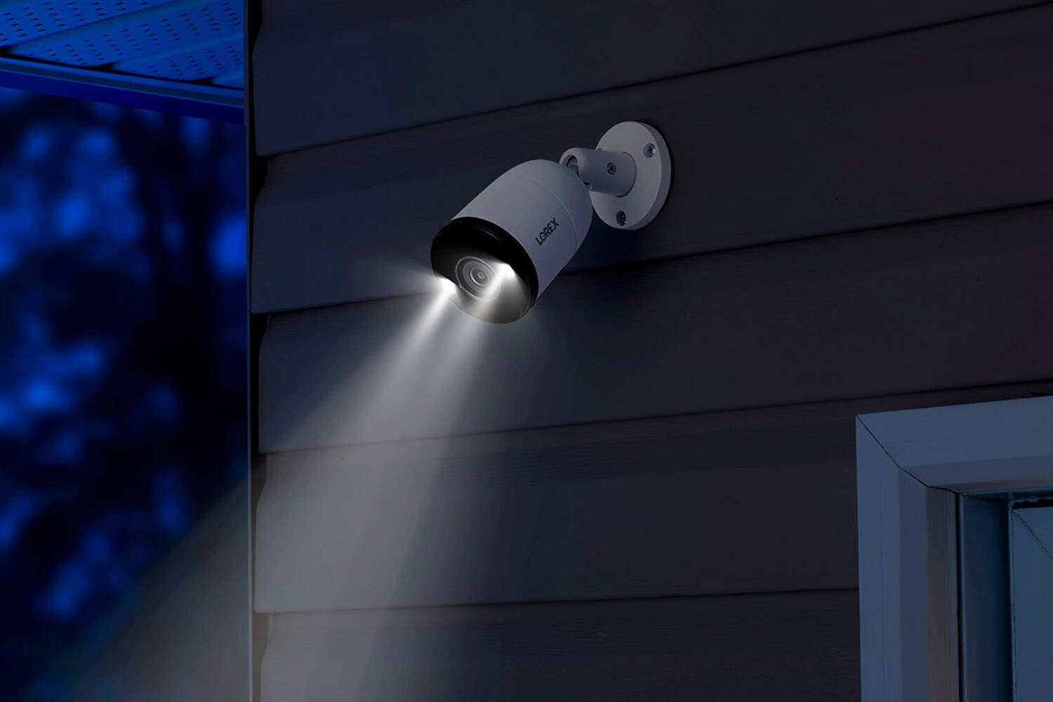 Lorex H13 4K IP Wired Bullet Security Camera with Smart Deterrence and Smart Mot