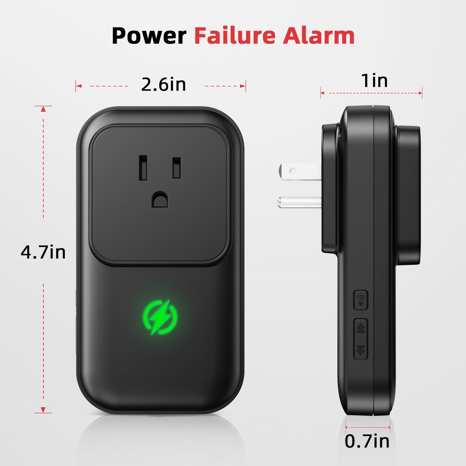 1 PCS Power Outage Freezer Failure Alarm 110dB Alert Detector Refrigerator