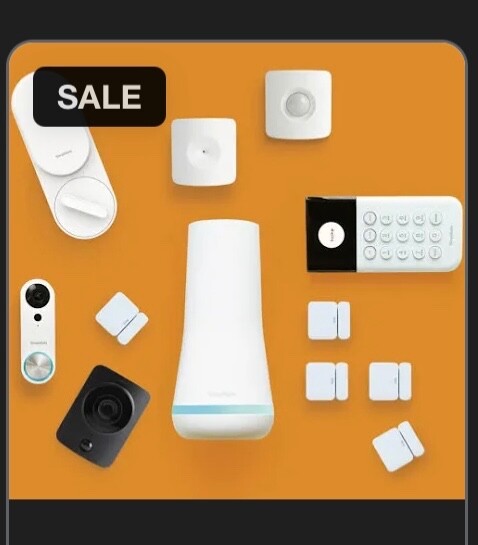 SimpliSafe 8-Piece Home Security System w/ Indoor & Outdoor Cameras