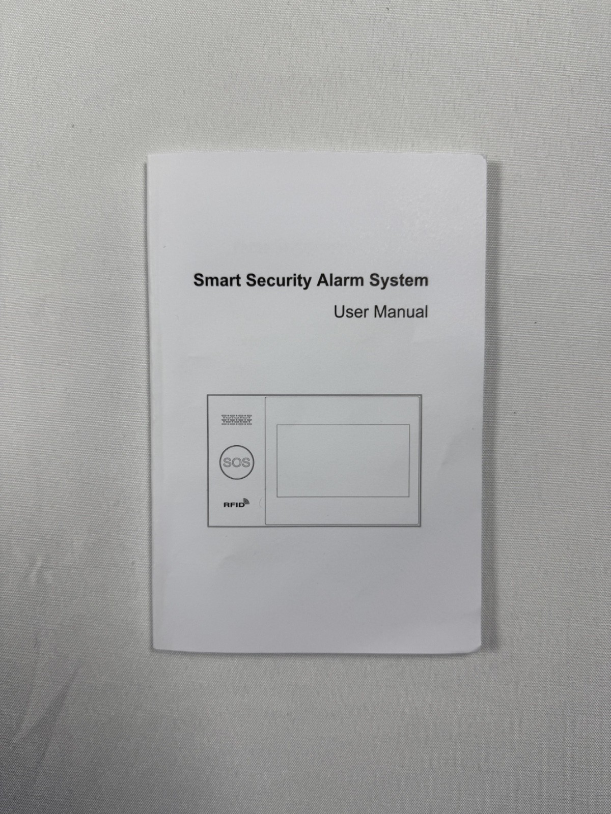 Tuya Complete Alarm System RFID APP Remote Control High Decibel White