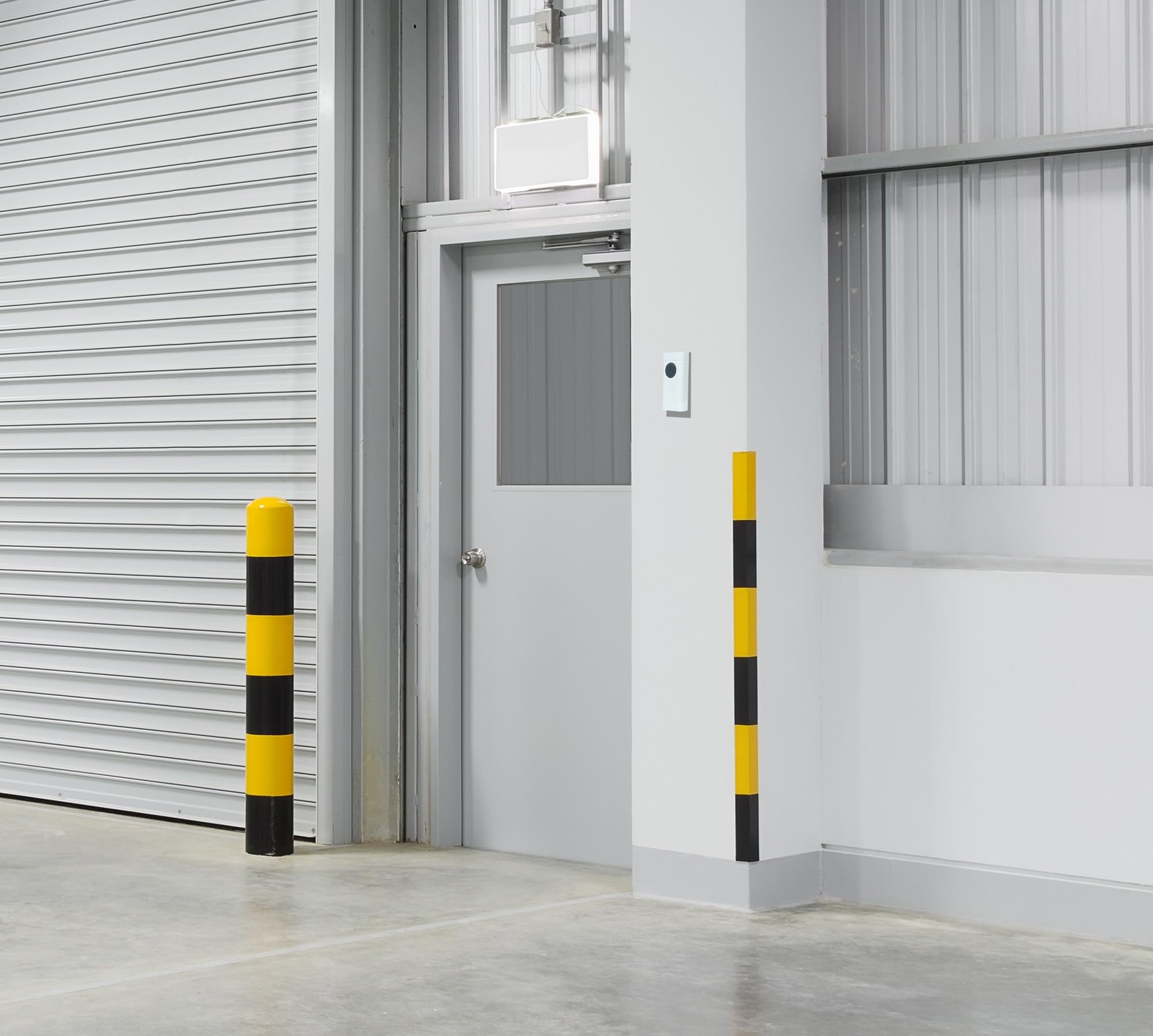 Security2020 WC180 Wireless Door Chime with Flashing Strobe Light White