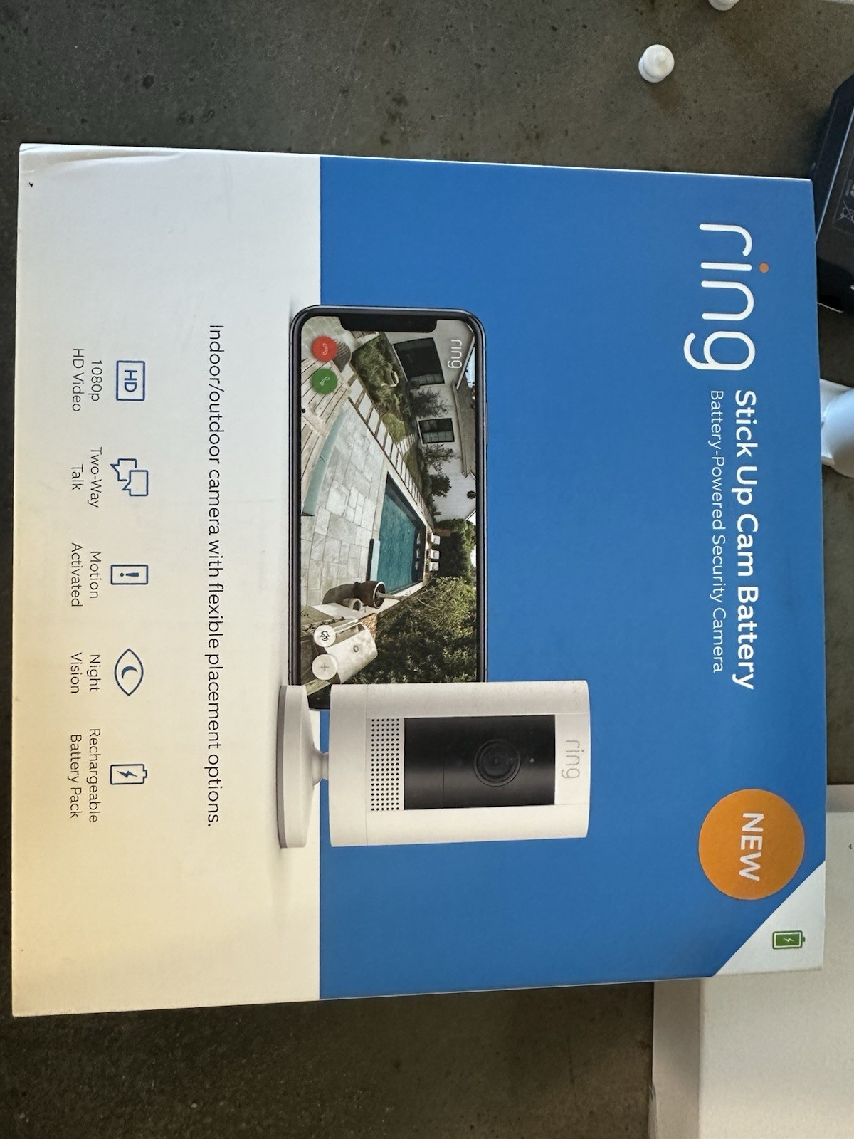 Ring 9-piece Home Alarm Security Kit with Outdoor Cam (Stick Up Cam)