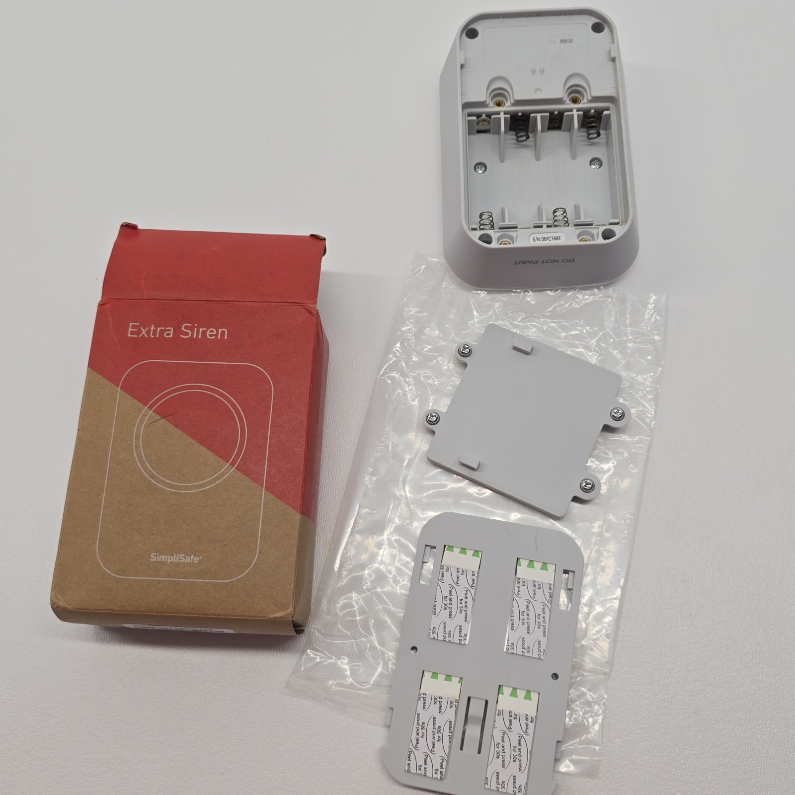 SimpliSafe Extra Siren 105dB ( WS3 ) – Indoor / Outdoor Ships Free Tested