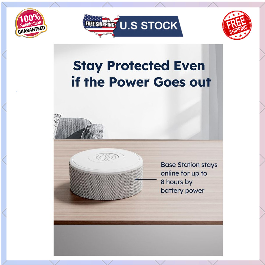 WiFi Door Alarm System, Wireless DIY Smart Home Security System, 8 Pieces-Kit