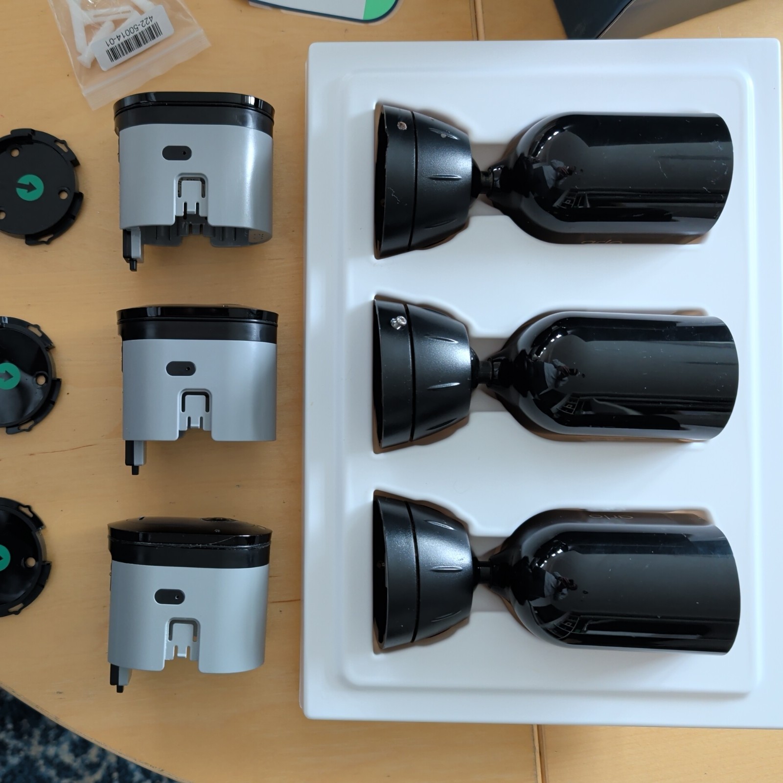 Arlo Pro 4 Spotlight Camera 3 Pack Wireless Security 2K Video & HDR VMC4350P