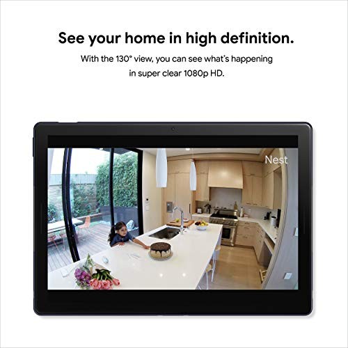 GOOGLE NEST CAM INDOOR WIRED CAMERA CONTROL WITH YOUR PHONE A0005 – BLACK