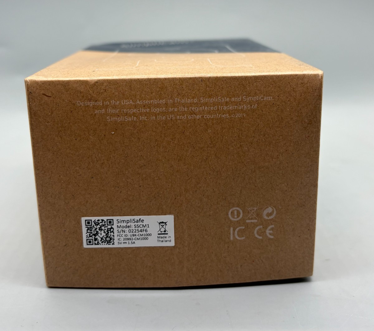 SimpliSafe SimpliCam SSCM1 Indoor Security Camera