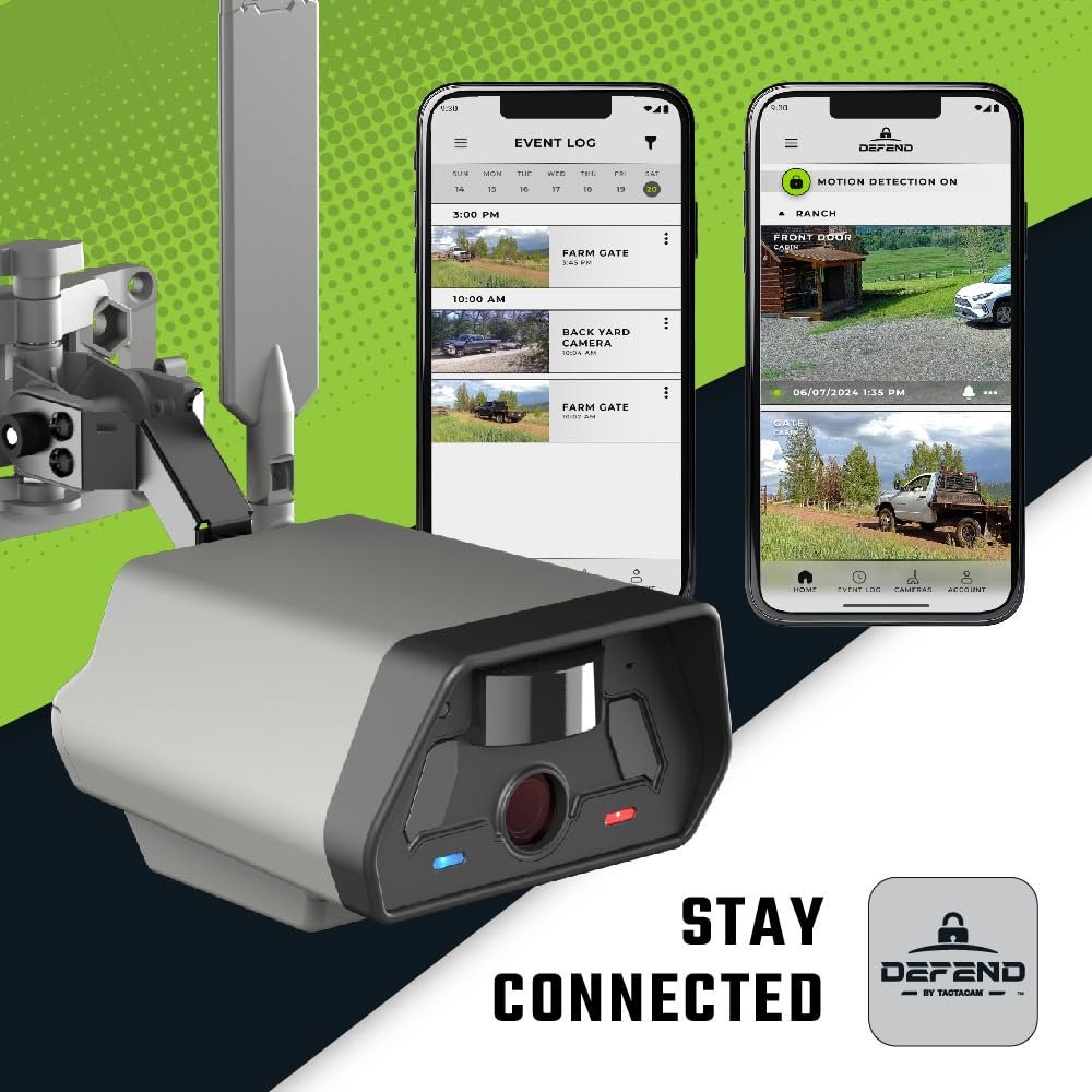 TACTACAM Defend Cellular Security Camera