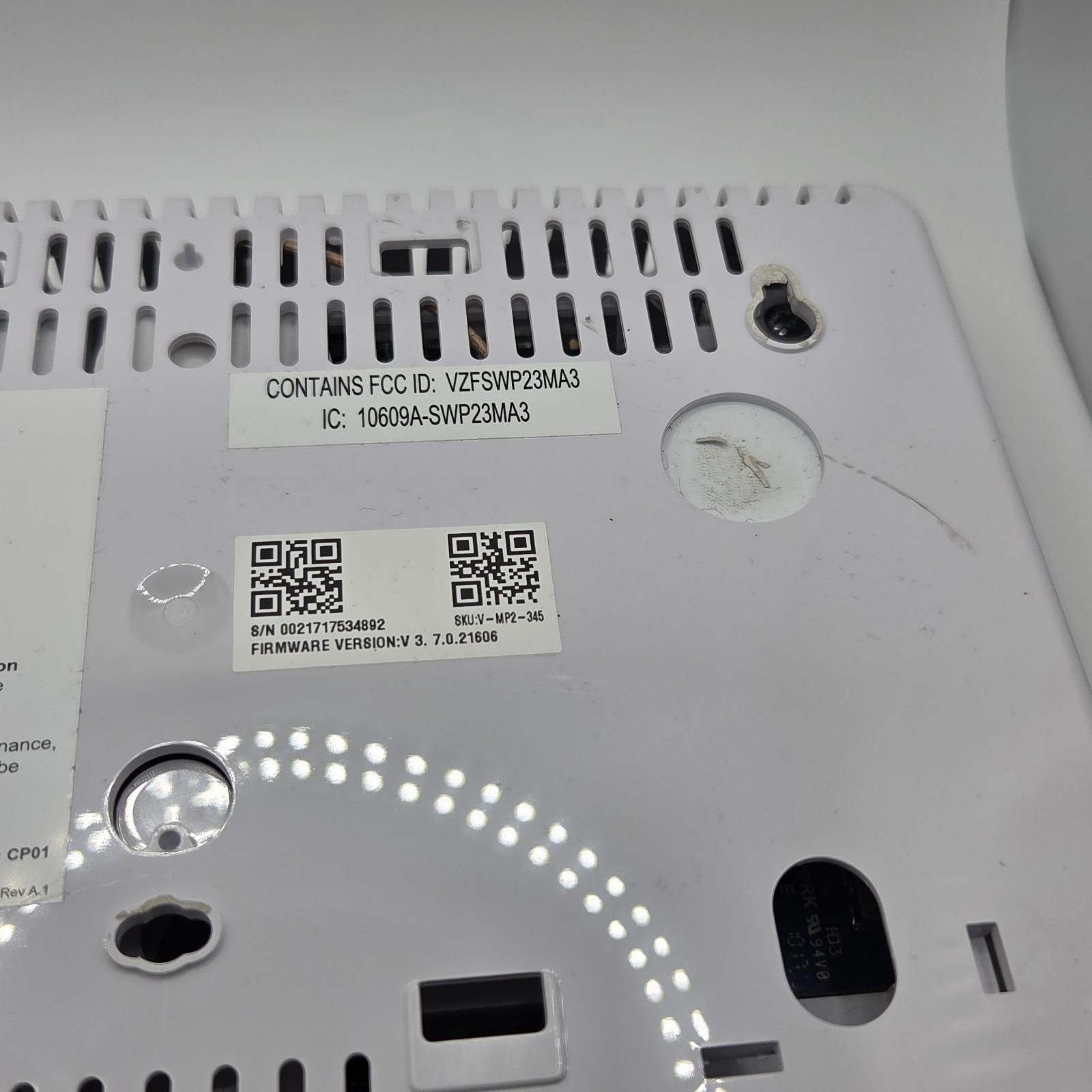 Vivint V-MP2-345 Master Control Panel Used, Untested