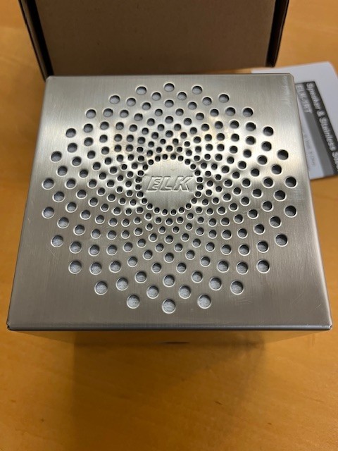 ELK-1RT Stainless Steel Speaker withTamper Switch BRAND NEW