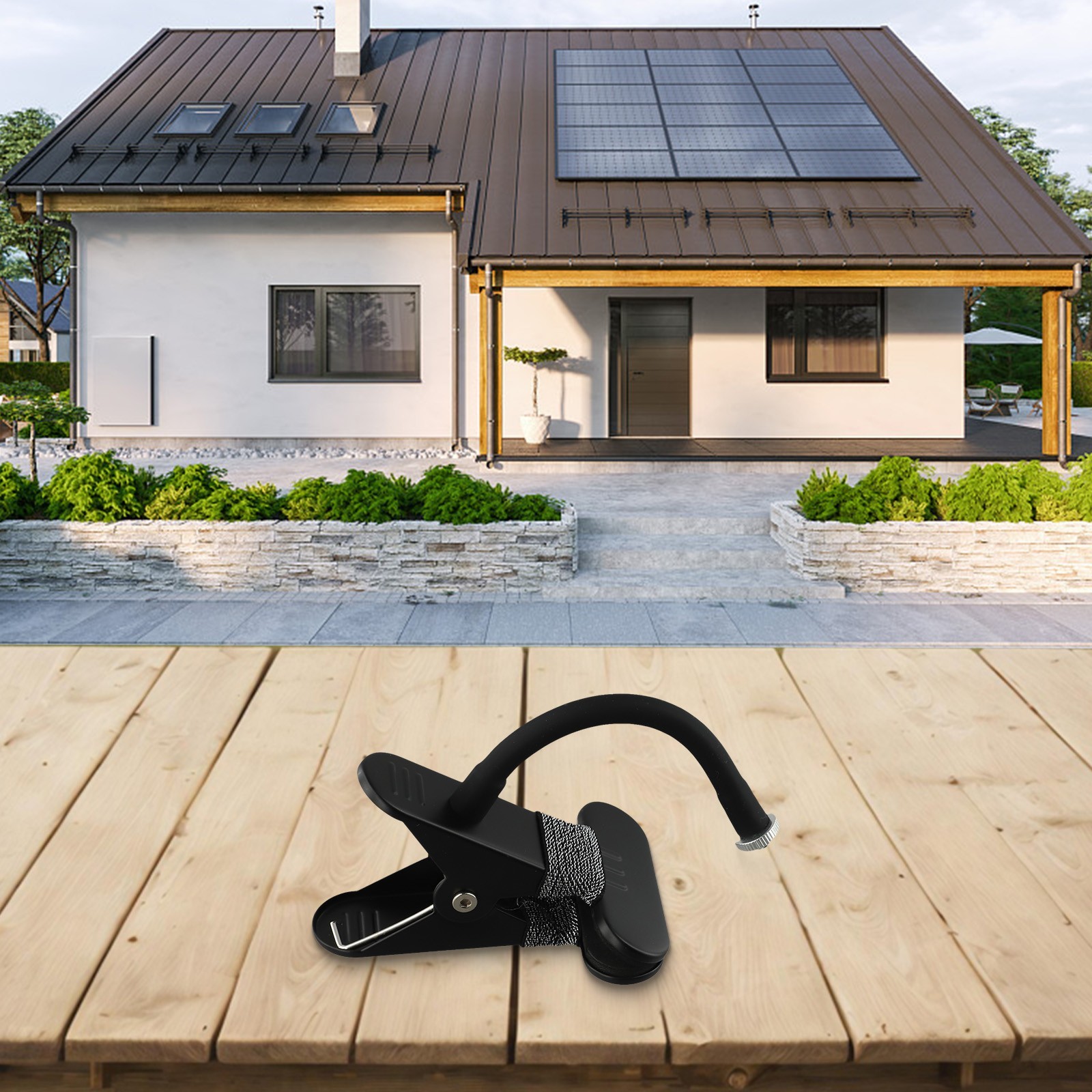 Camerawall Mount with Flexibility for EufyCam and For Arlo Security Use