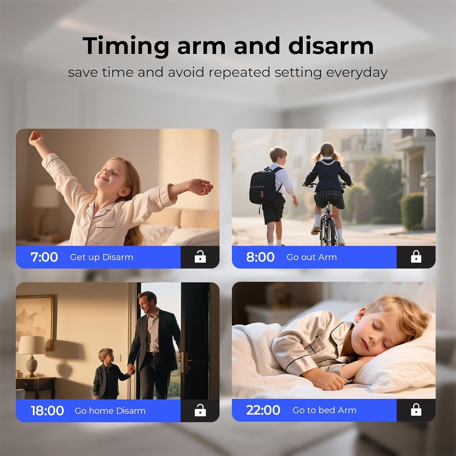 Wireless Home Security System Wifi/4G Home Alarm System with Phone APP Alert | V