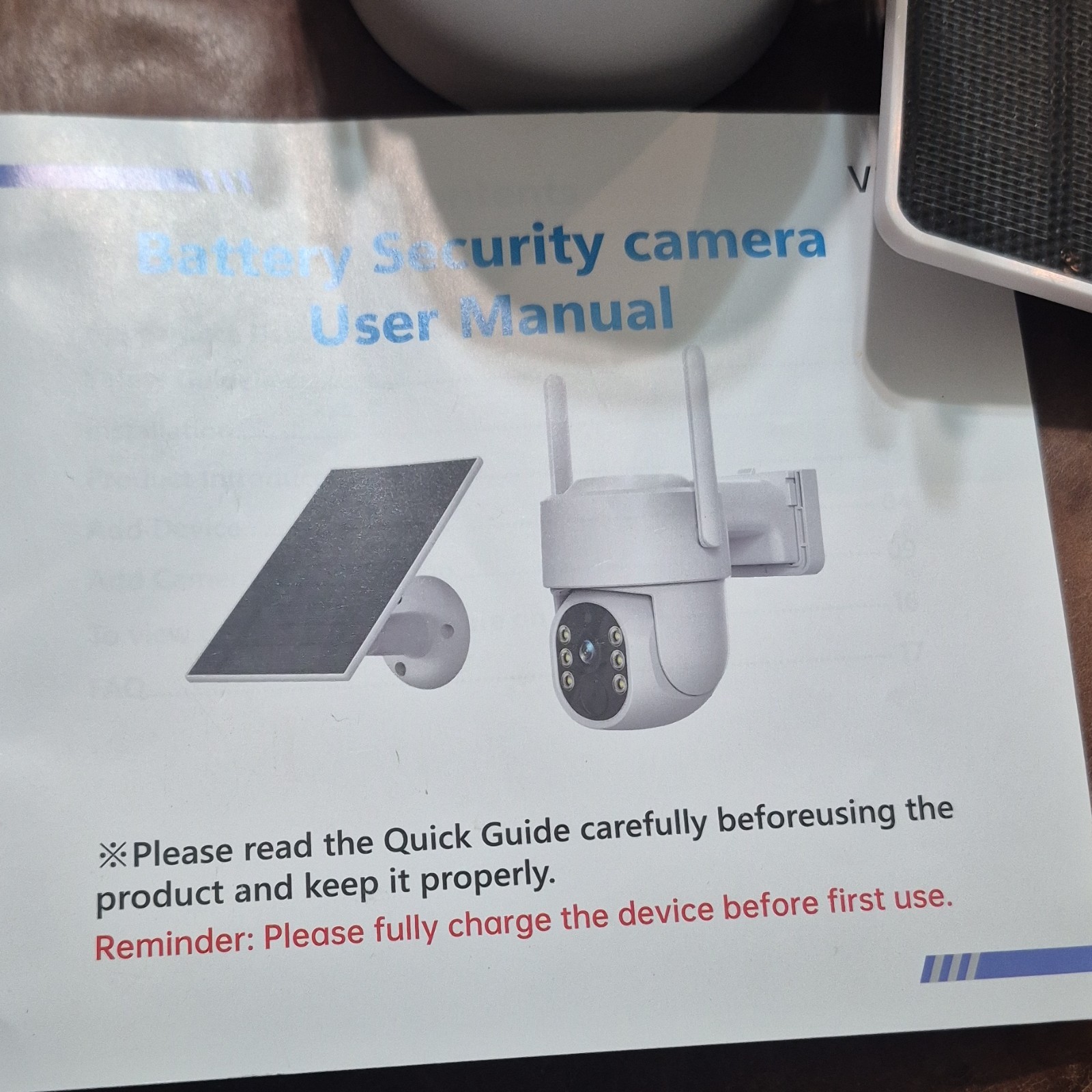 CQ40 Wireless Solar Security Camera Outdoor PTZ 1080P WiFi Battery Spotlight