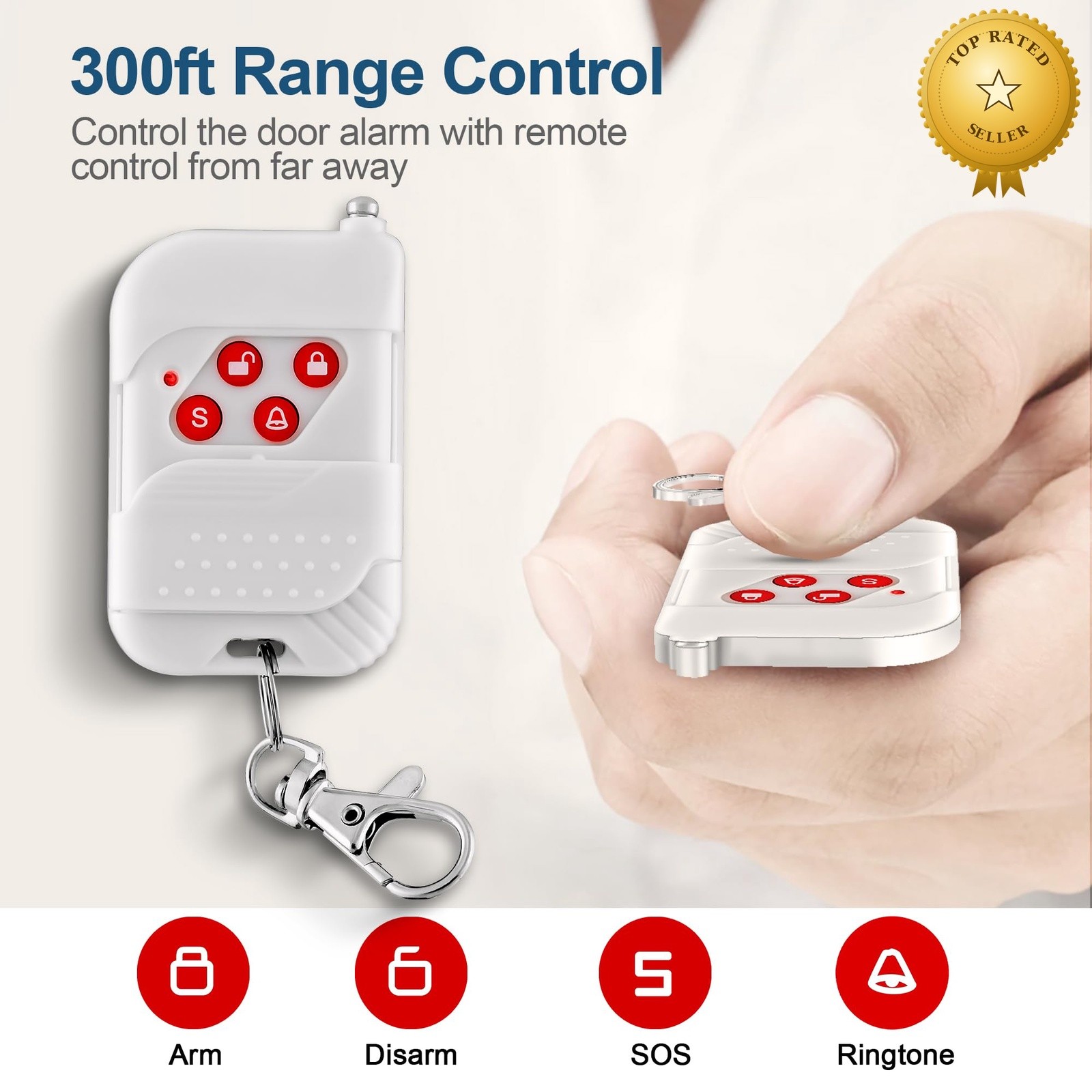 TOWODE WiFi Alarm System Siren
