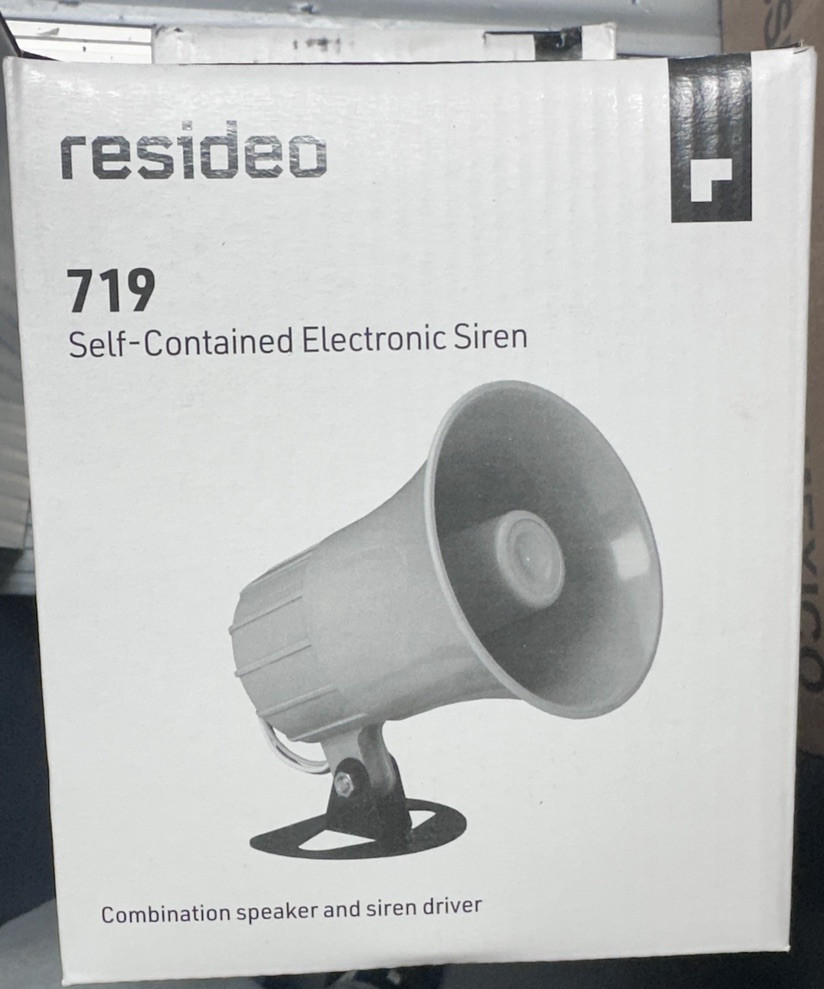 ADEMCO HONEYWELL 719 SELF- CONTAINED ELECTRONIC SIREN *NEW OTHER*