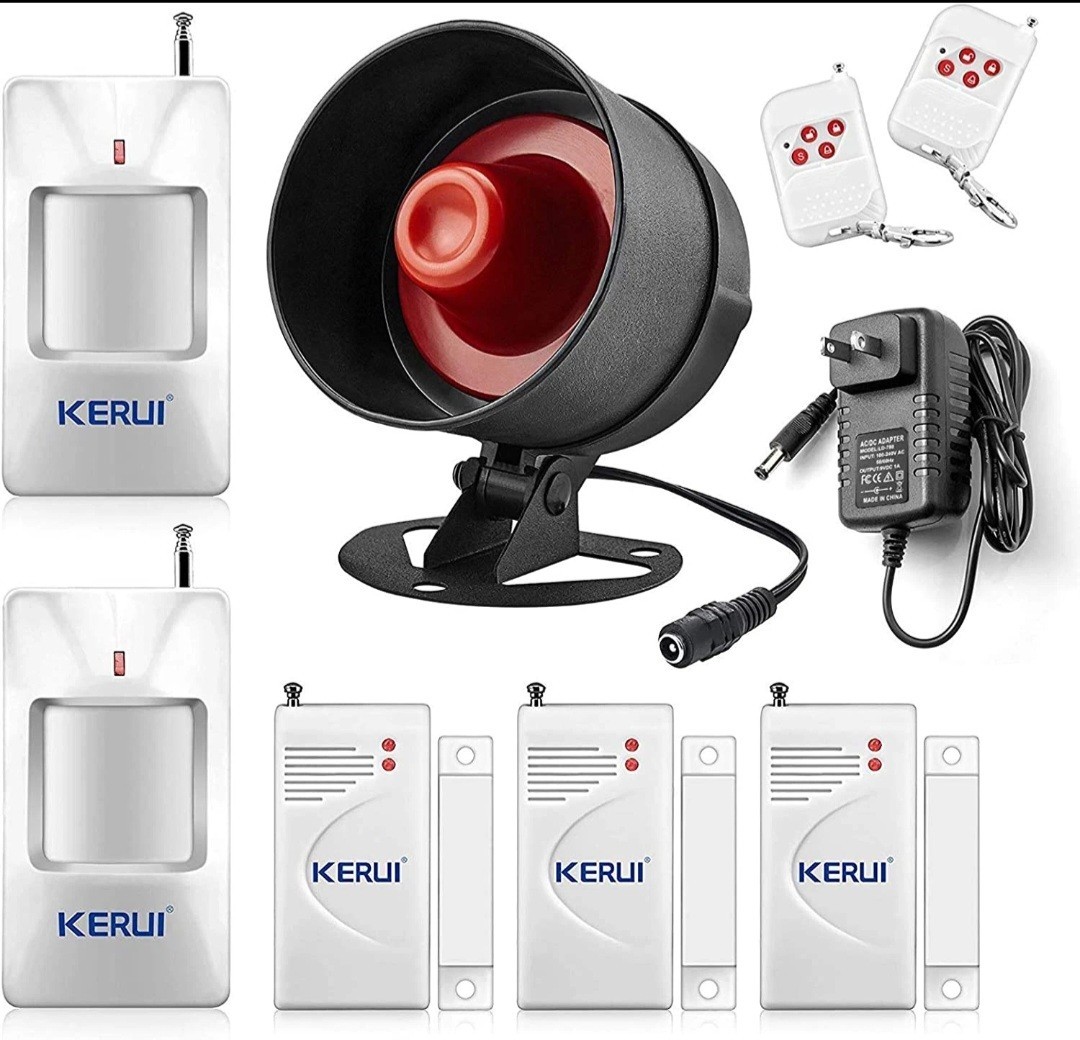 KERUI Upgraded Standalone Home Office Shop Security Alarm System Kit Wireless