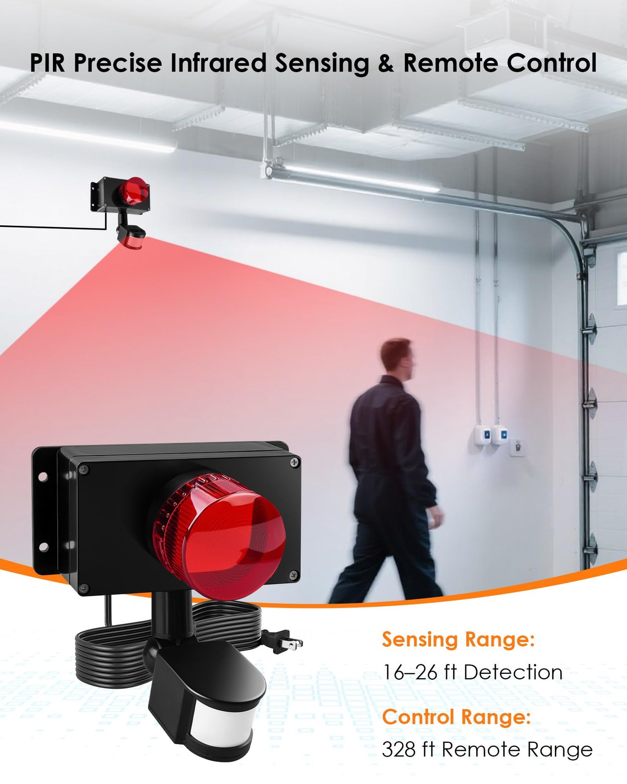 Smart Motion Sensor Alarm with IOT & Remote Control, Human Infrared Detection…