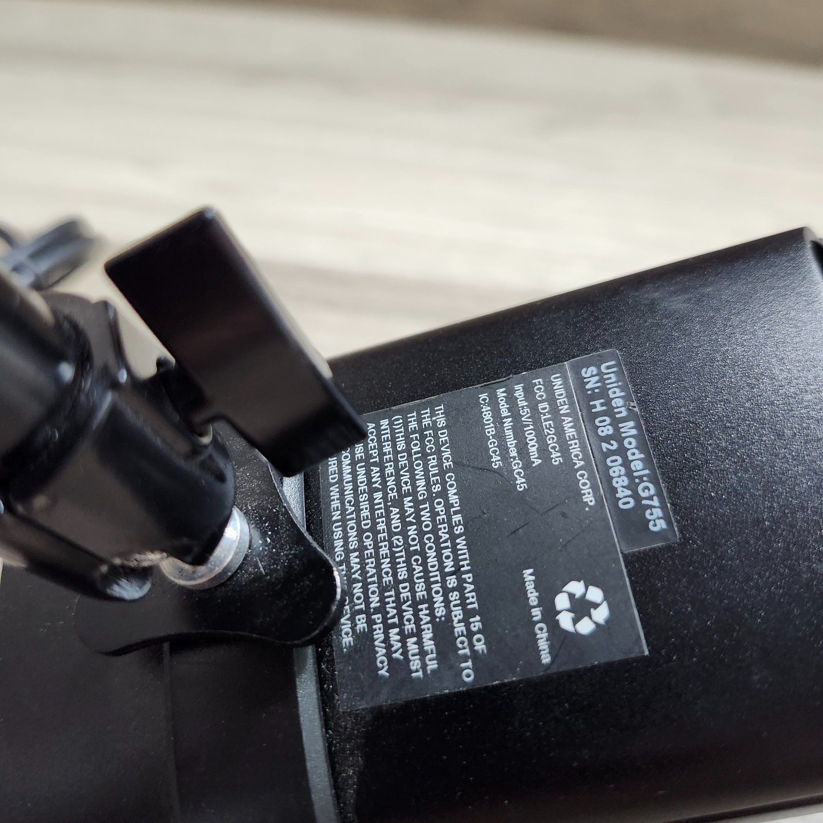 Outdoor Surveillance Cameras Uniden G755 NO POWER CORD
