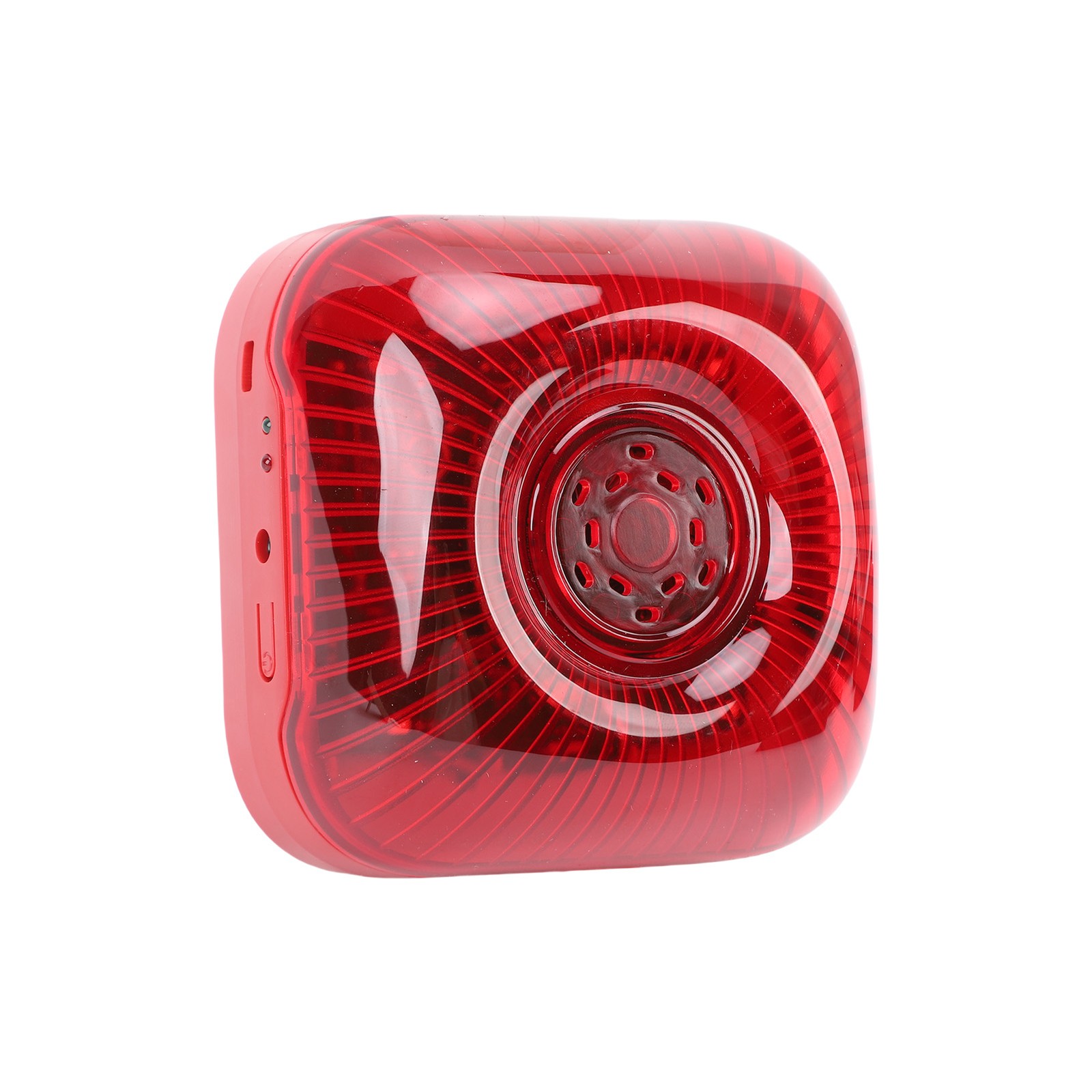 4 Pack Wireless RF 433MHz Fire Alarm Bell Sound Light Alert US Plug V1