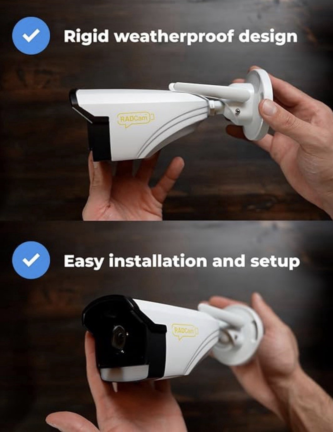 RADCam World’s First Talking AI Home Camera System Smart Security System 1 Cam