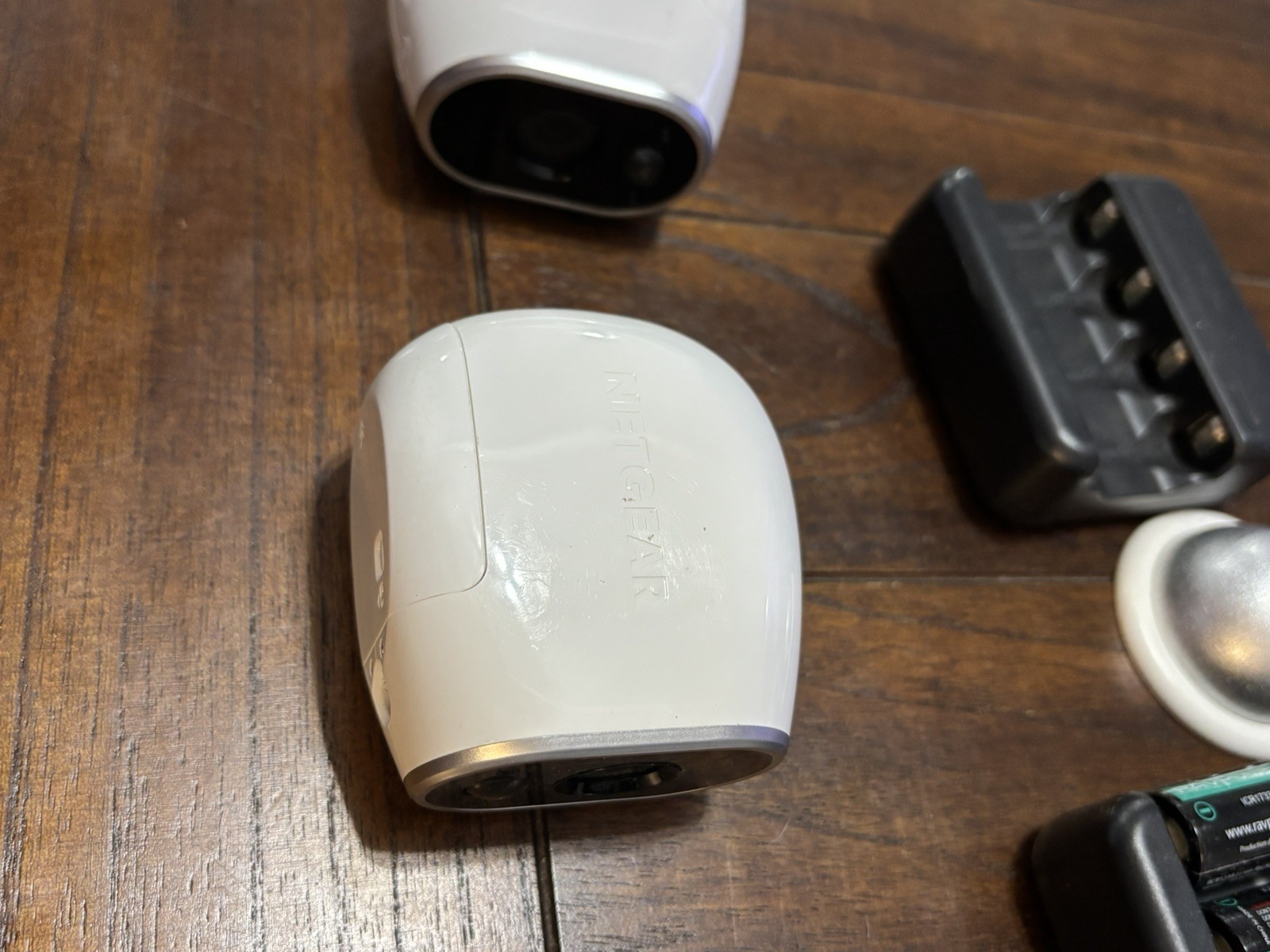 2 Arlo NETGEAR VMC3030 Add-on HD Security Cameras with Mounts & (4) Batteries