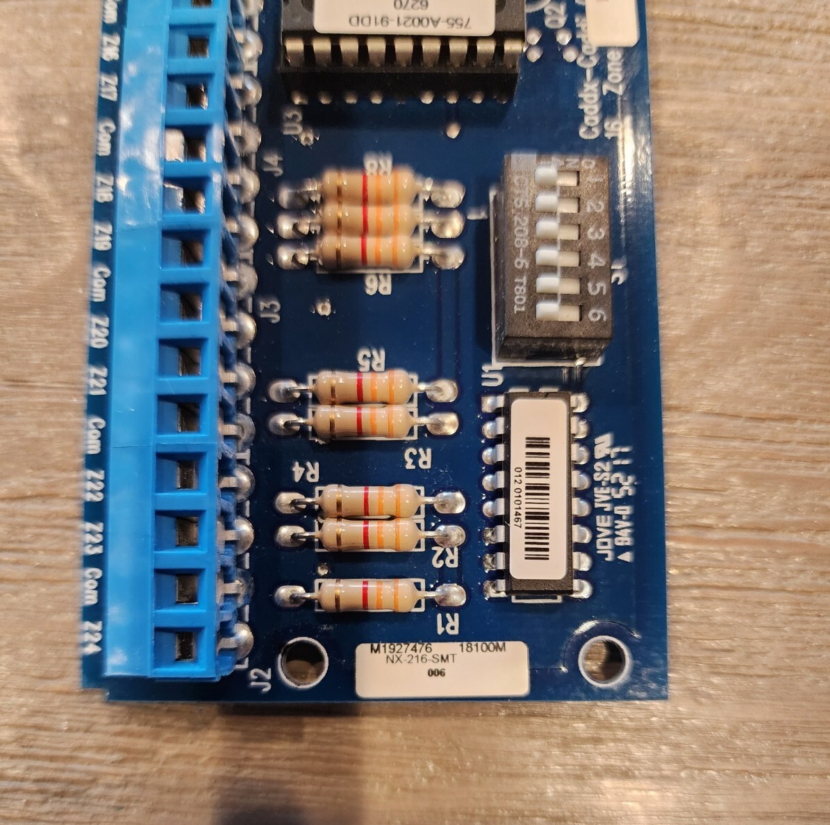 GE Interlogix UTC Caddx-Caddi Controls NX-216E Security 16-Zone Expander Module