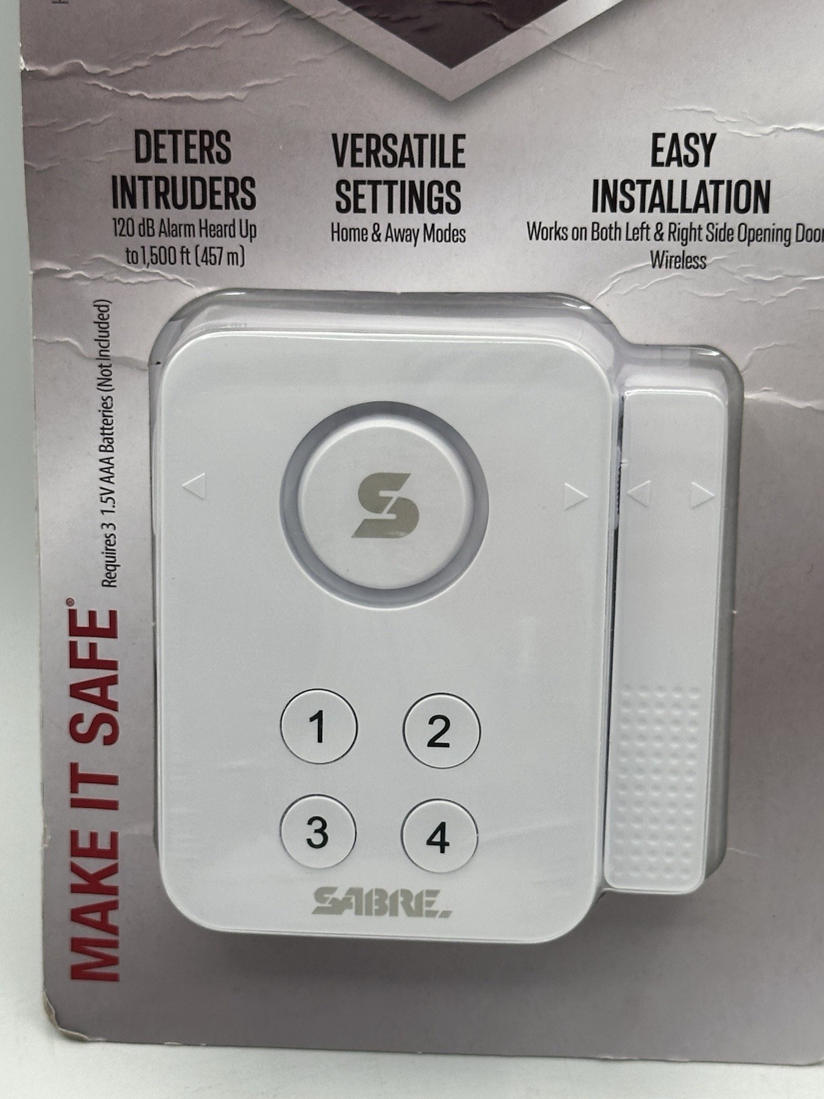 Sabre Elite Door Alarm Exit Entry Delay Home Mode Keypad New