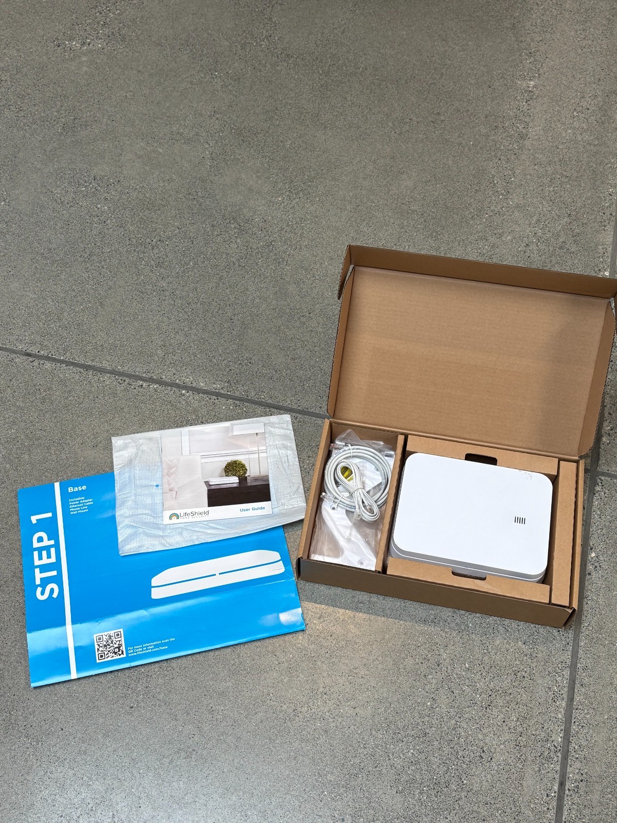 ADT LifeShield Security System with motion sensors and camera