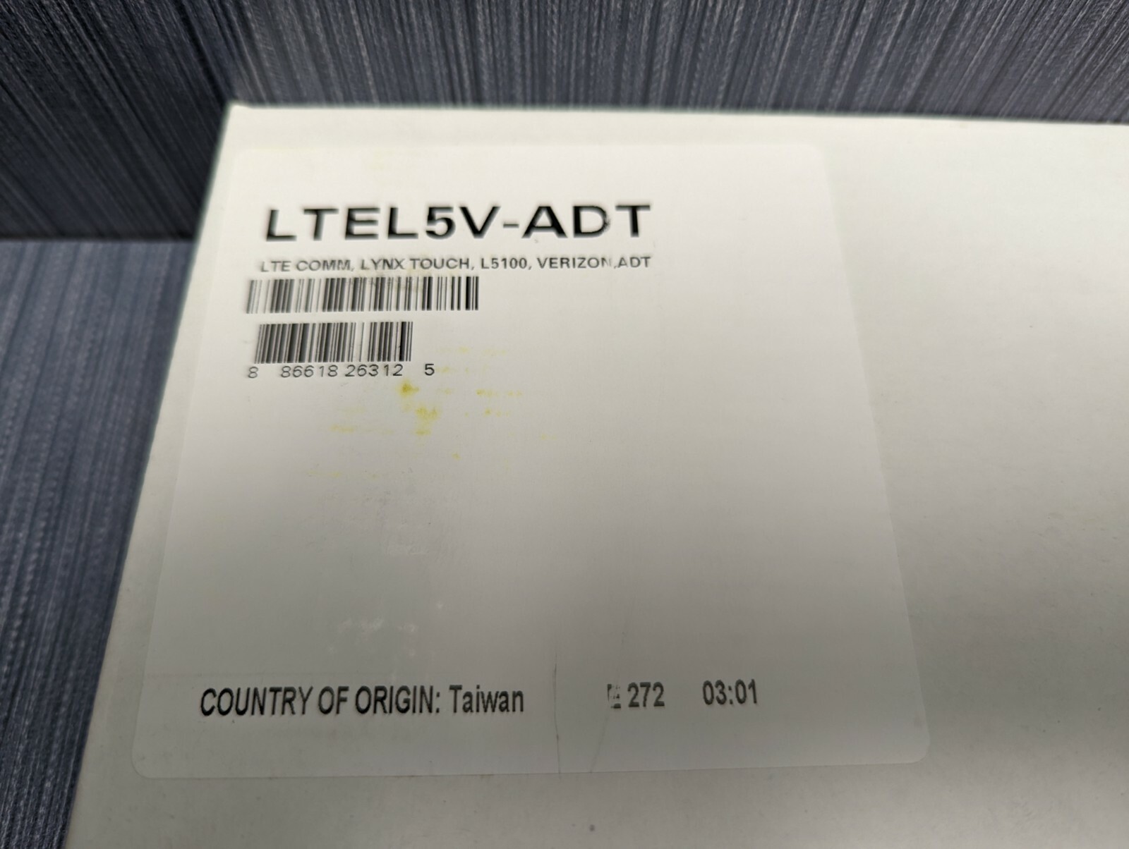 Honeywell Verizon LTEL5V-ADT Lynx Touch LTE Communicator