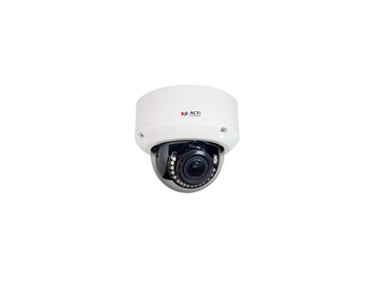 ACTi A817, 8MP 4.3x Outdoor Zoom Dome with IR LED 40m, WDR 140dB