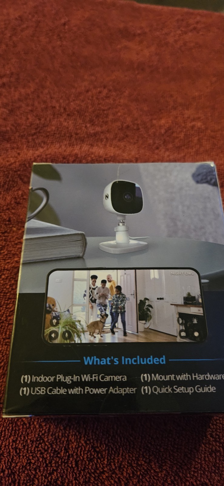 Night Vision Security Camera New 2 Way Voice Wireless Cam-fwips-in