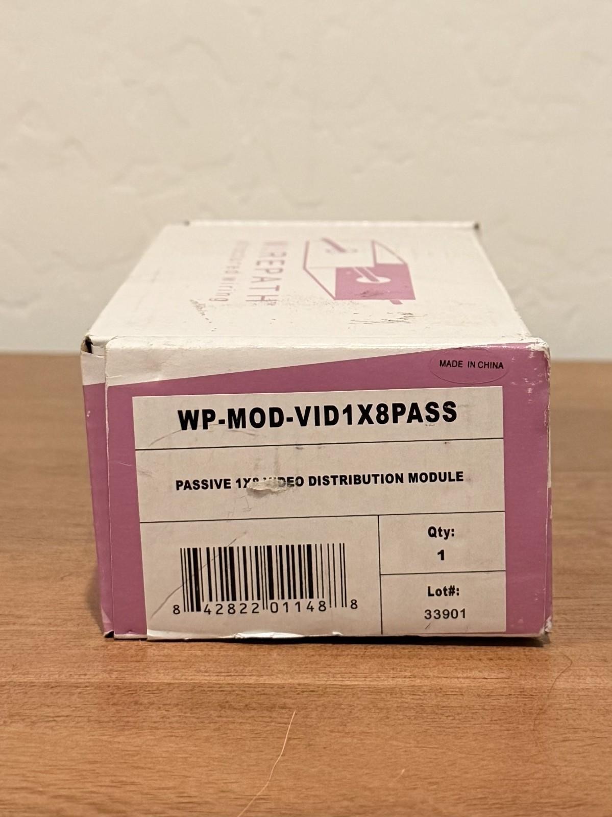 Wirepath WP-MOD-VID1X8PASS Passive 1X8 Video Distribution Module