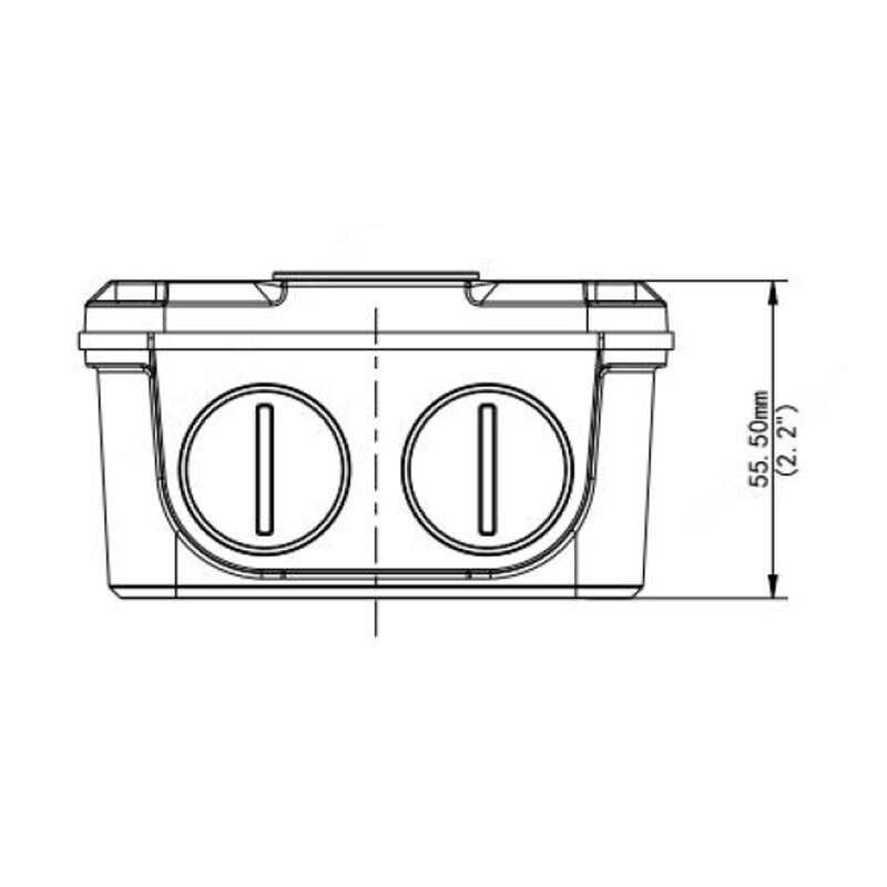 Alibi Junction Box ALI-JB06-A-IN – American Security Camera Company