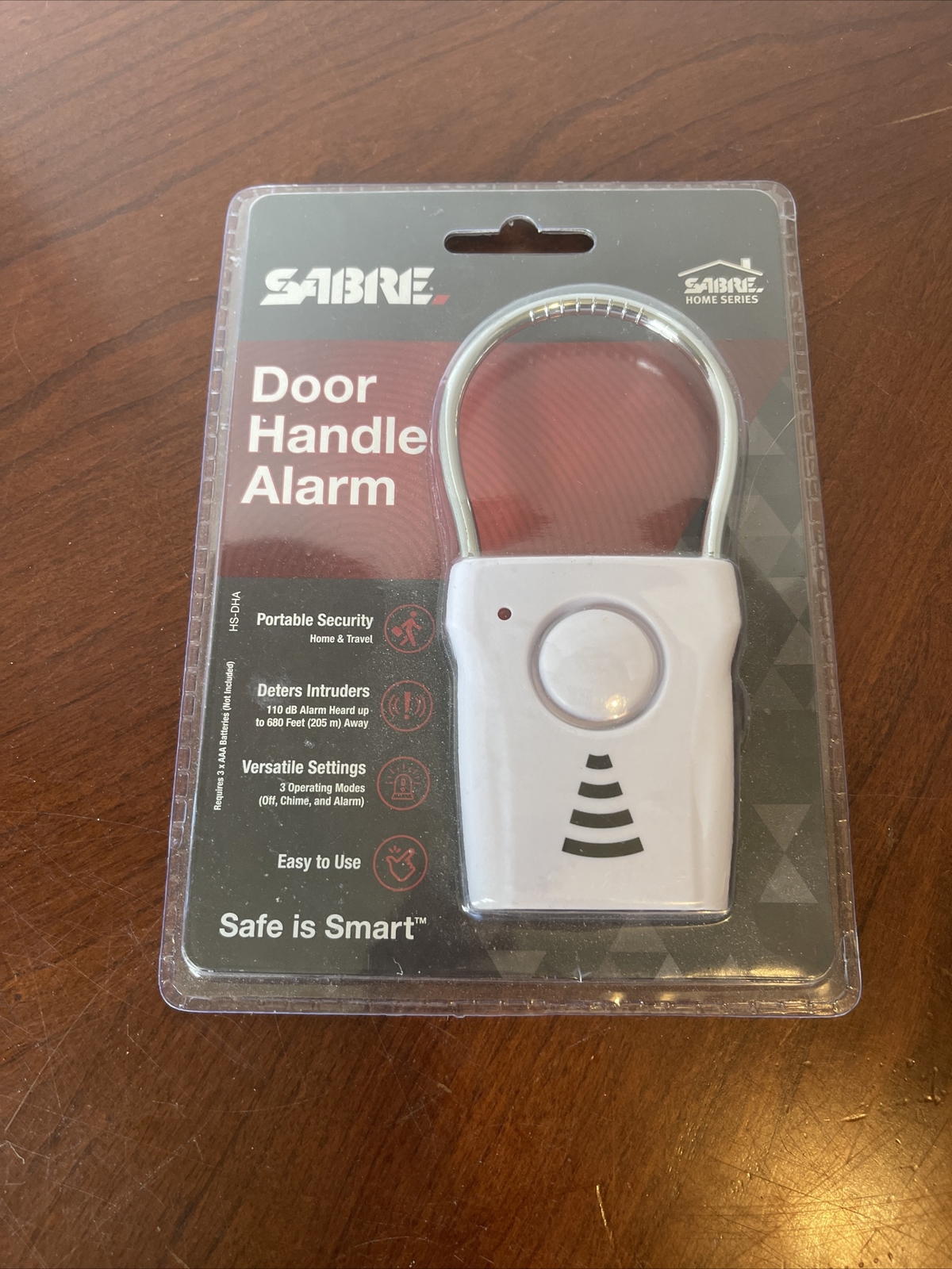 Sabre HS-DHA Door Handle Alarm! Brand New Sealed!