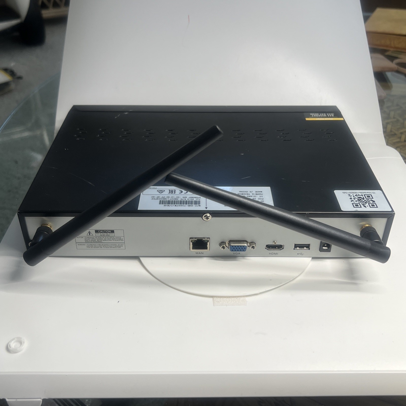 Wisenet SNR-73207W 1080p WIRELESS HD Security System 1TB HD Unknown password