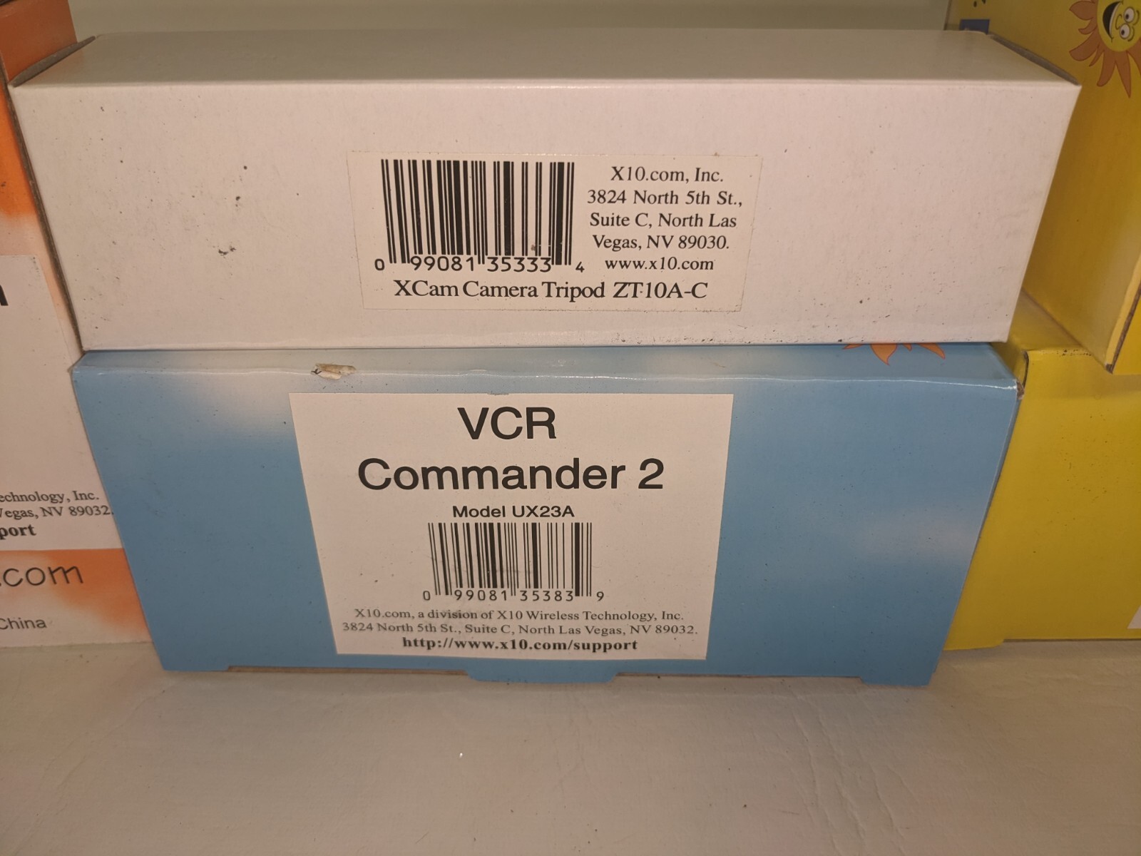 Lot of X10 Home Security System Cameras Receiver Transceiver VCR & Remote (ZE)