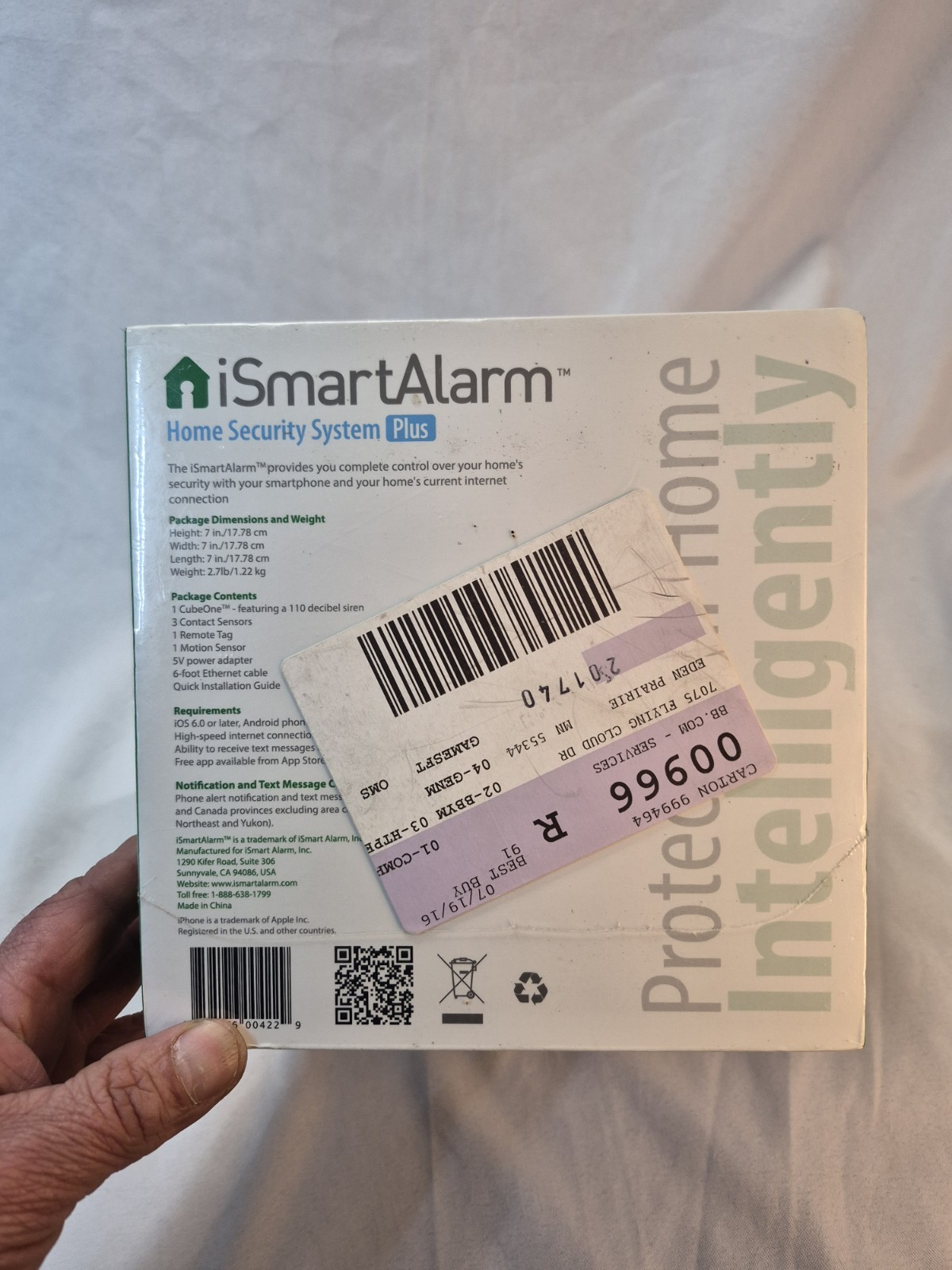 New / iSmart Alarm Home Security System PLUS / Protect Your Family