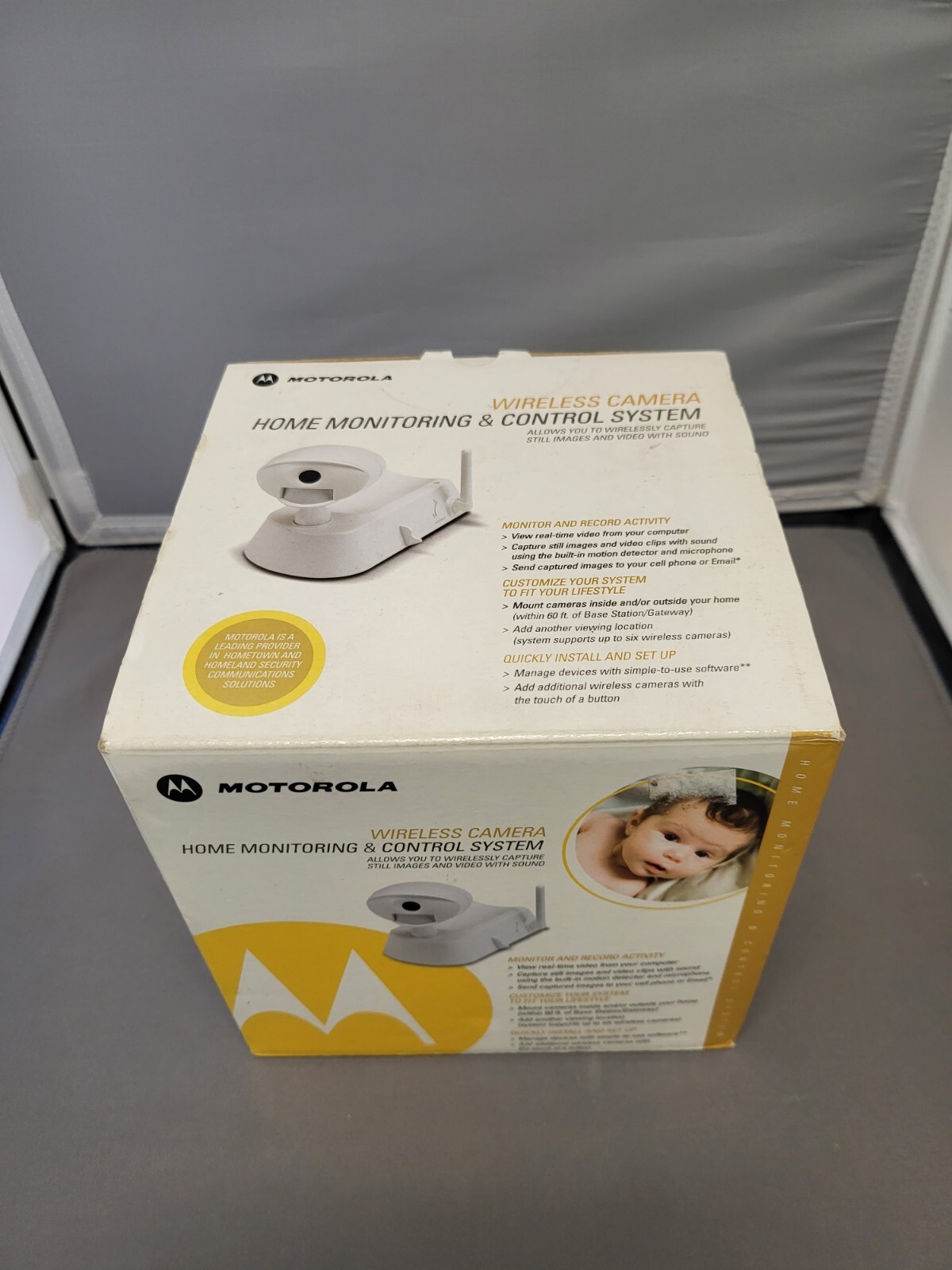 Motorola Wireless Camera HMWL-1010 Home Monitoring & Control System NEW