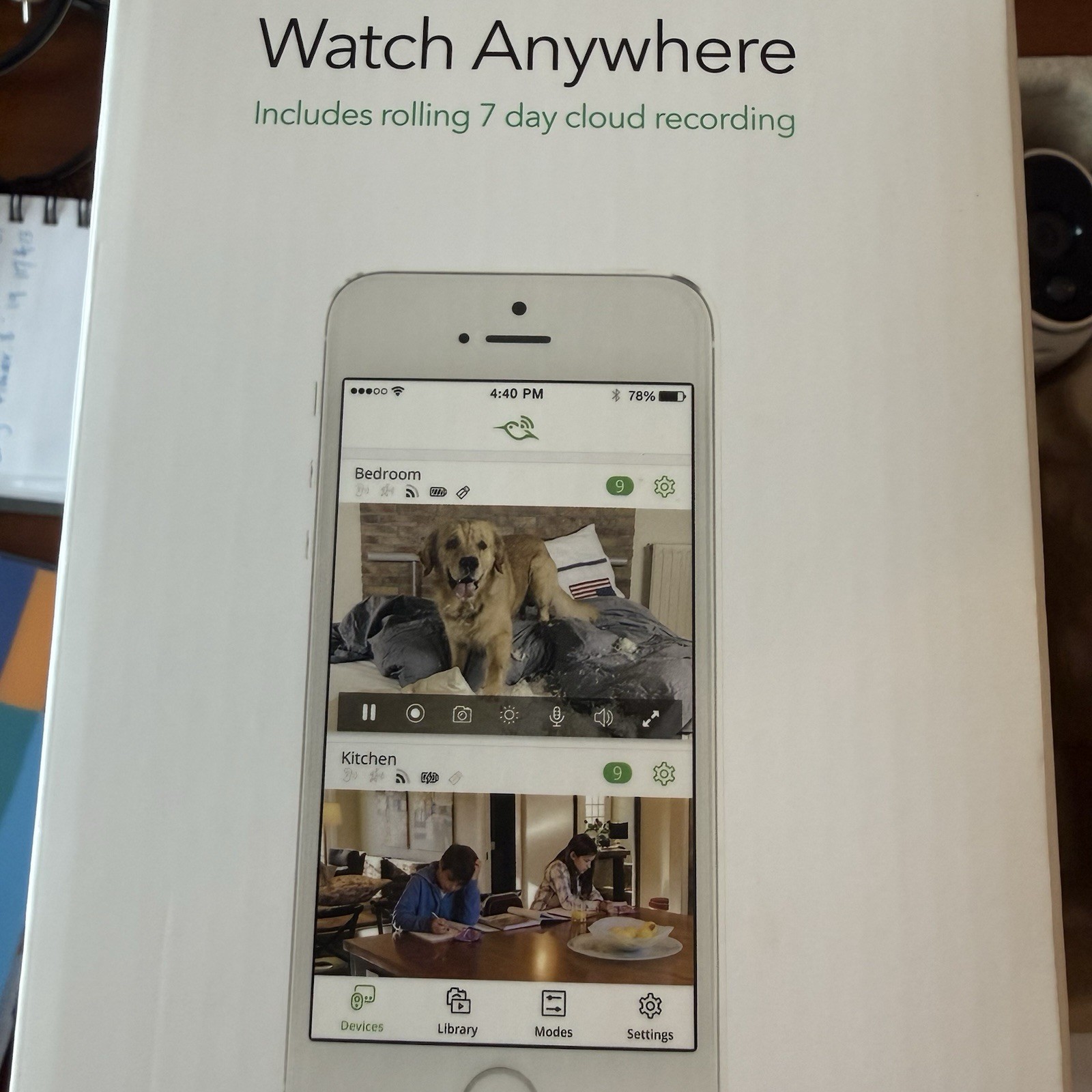 Netgear Arlo VMS3430-100NAS 4 Wire-Free HD Security Cameras System NEW OPEN BOX