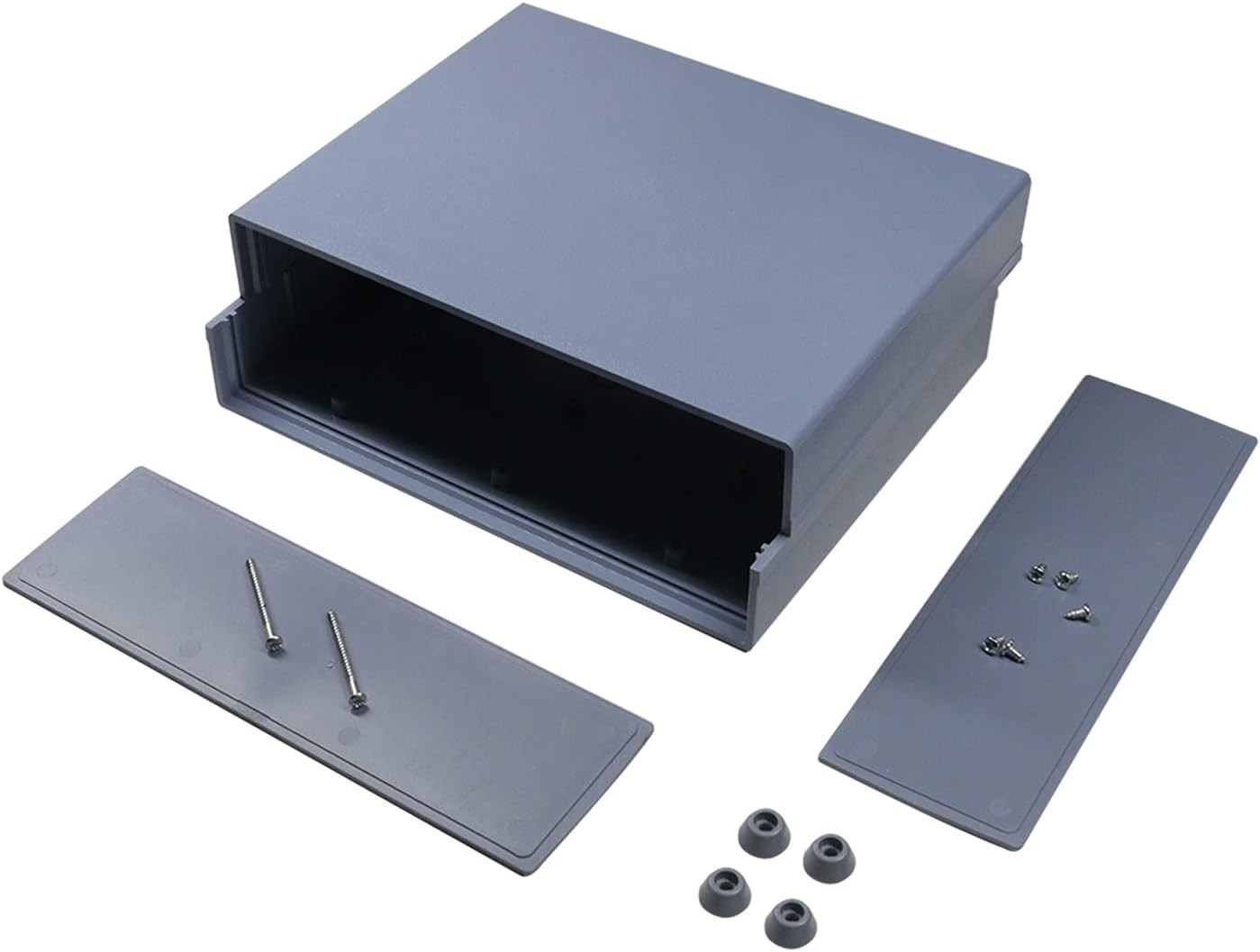 Fielect Junction Box Electrical Project ABS 1pcs 192x150x65mm, Gray