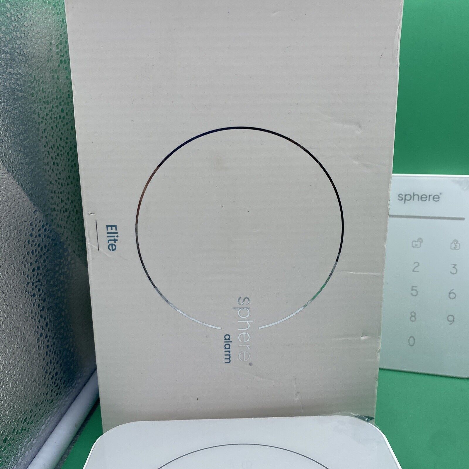 Home Security Sphere Alarm Elite System 14pc Wireless Kit Never Used/Open Box