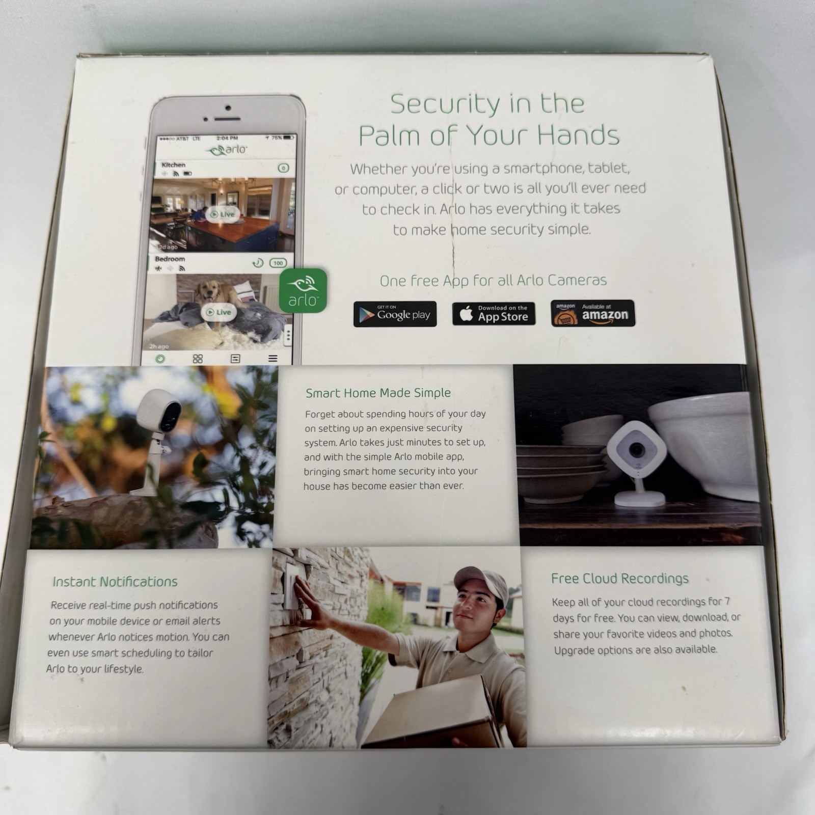 ARLO Netgear 5 Camera VMK3500 wireless 1080 HD Security System