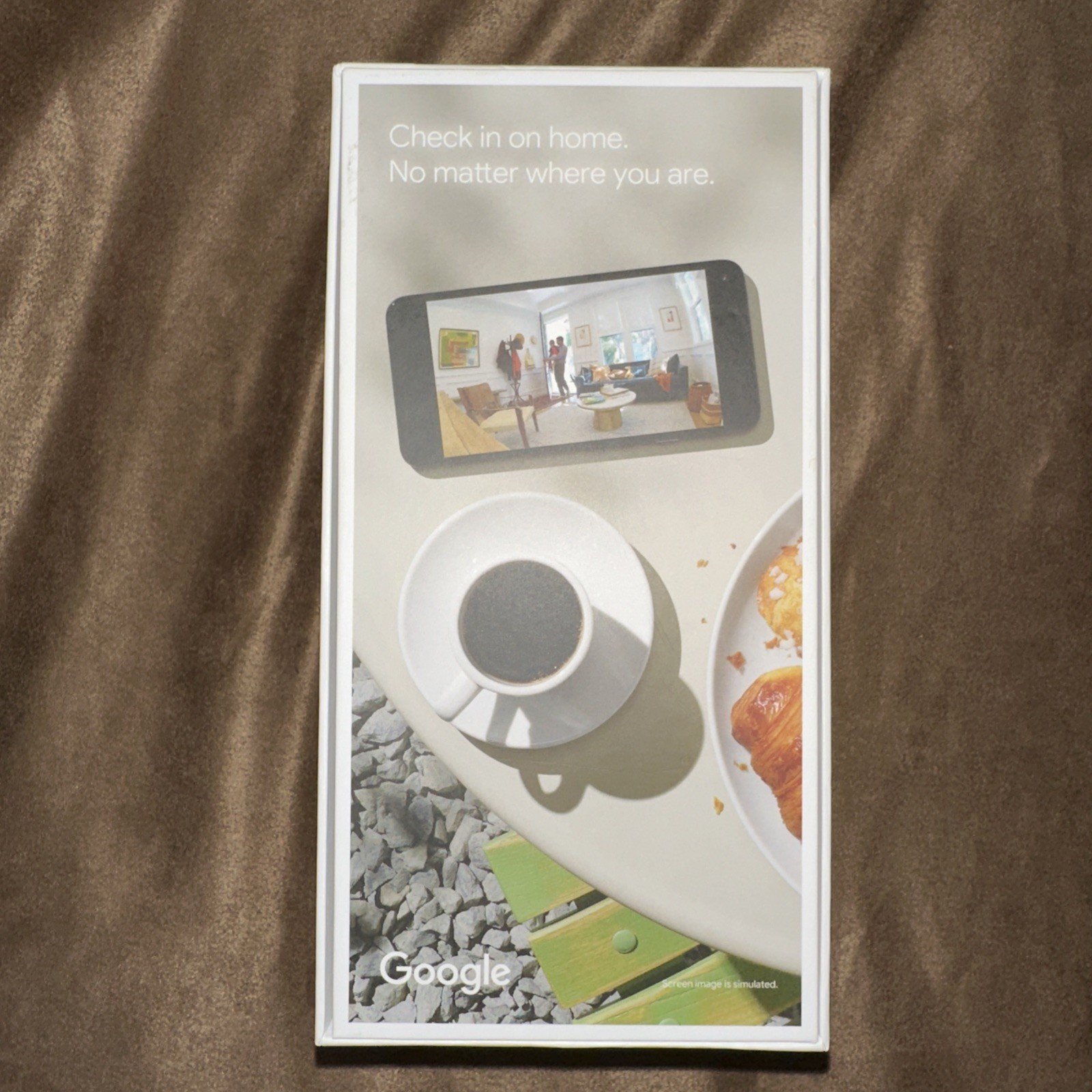 Google Nest Security Cam Indoor Wired 2nd Gen – Linen – GA03179-US- New