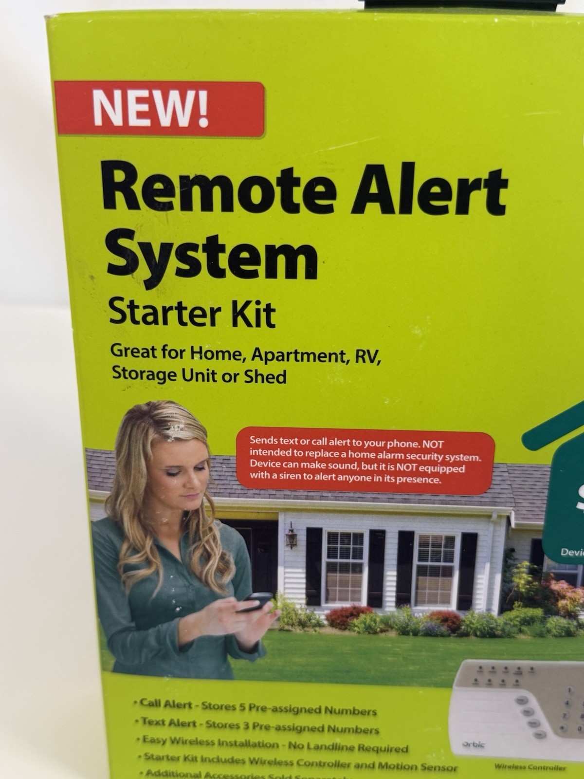 Straight Talk Remote Alert System Starter Kit – Brand New Sealed Home Motion