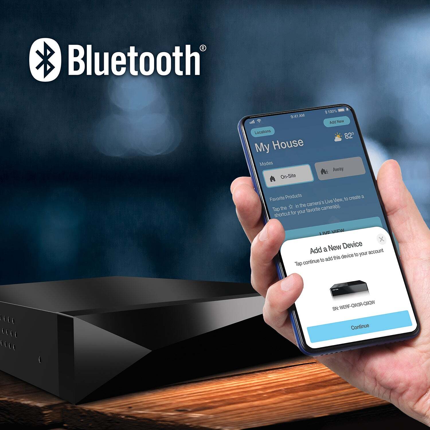 2-Way Audio 12 Channel 4K DVR with 2TB Hard Drive – Add up to 12 Total Devices