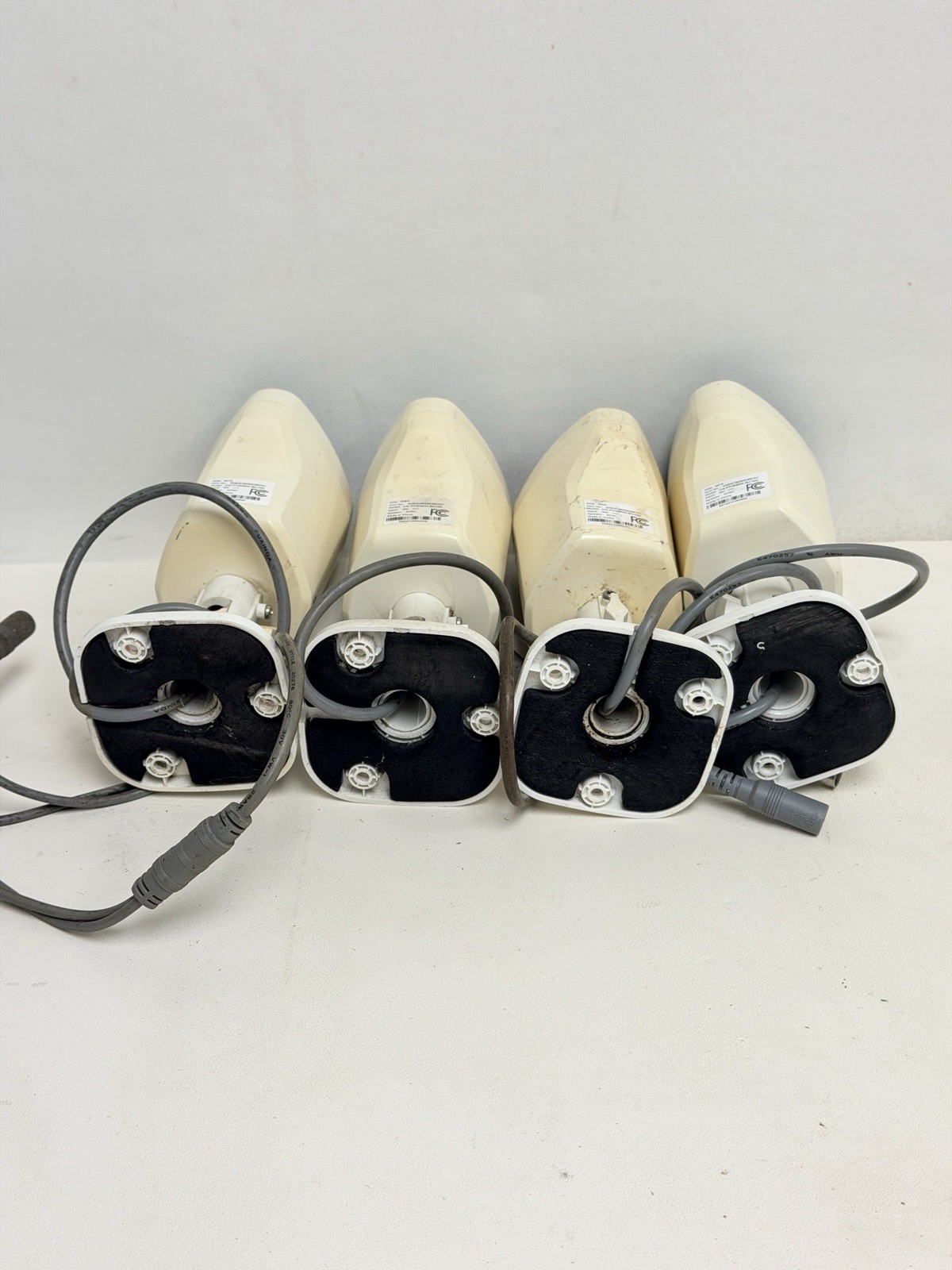Lot of 4 – Night Owl 8.0 4K 8MP Security Bullet Cameras (CM-PTHD80W-BU)