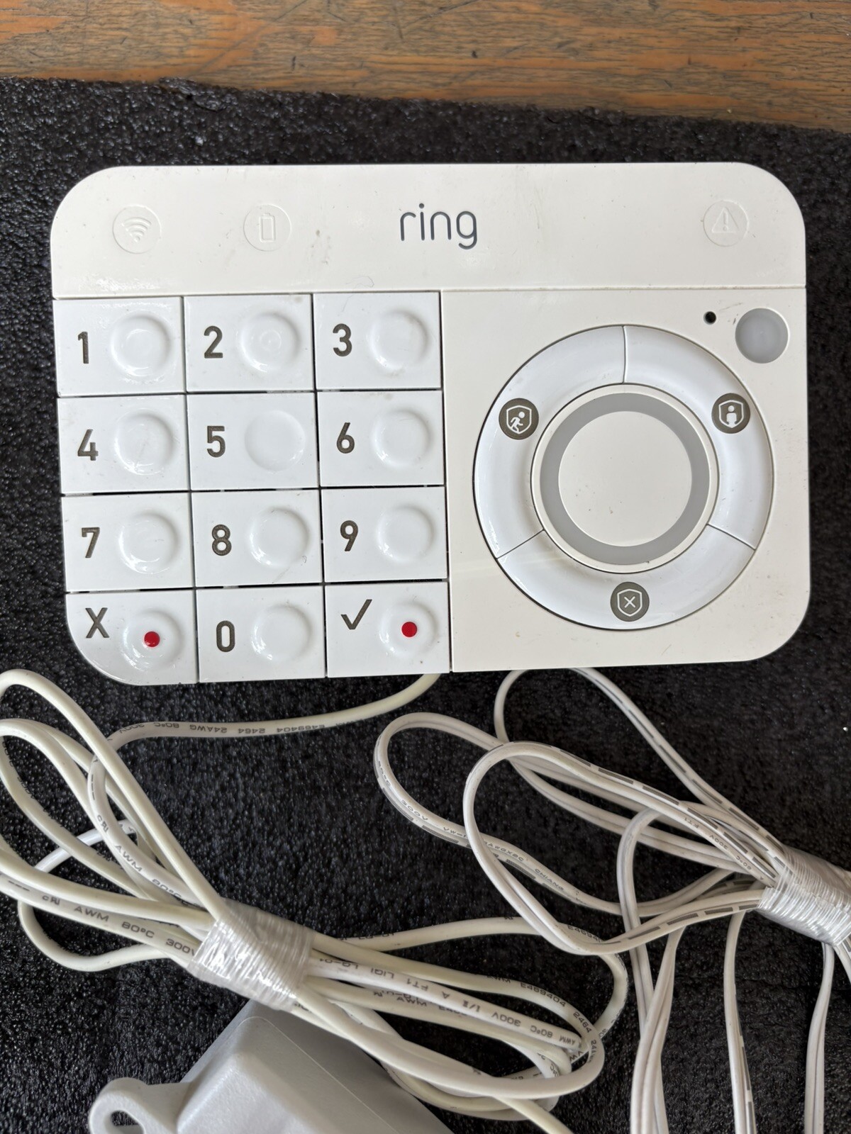 Ring Z WAVE PLUS Alarm Base Station US 4HB1S70EN0 & 2AB2Q Keypad
