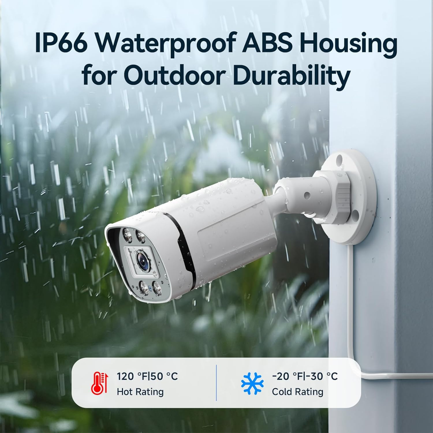 Wired Security Camera System Outdoor, 4 Channel 5MP Lite AHD TVI DVR Recorder wi